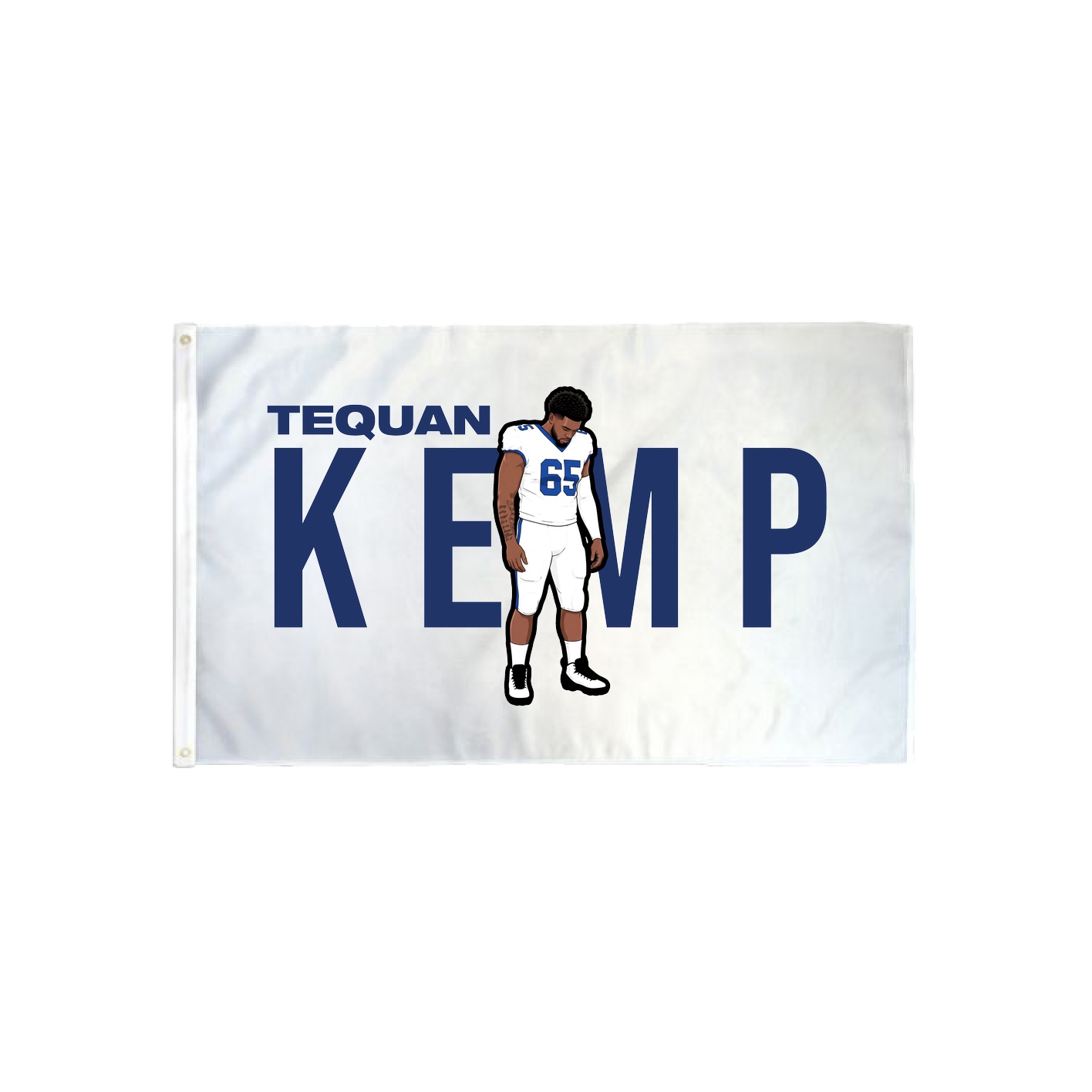 3x5 Flag — Player Name in Classic