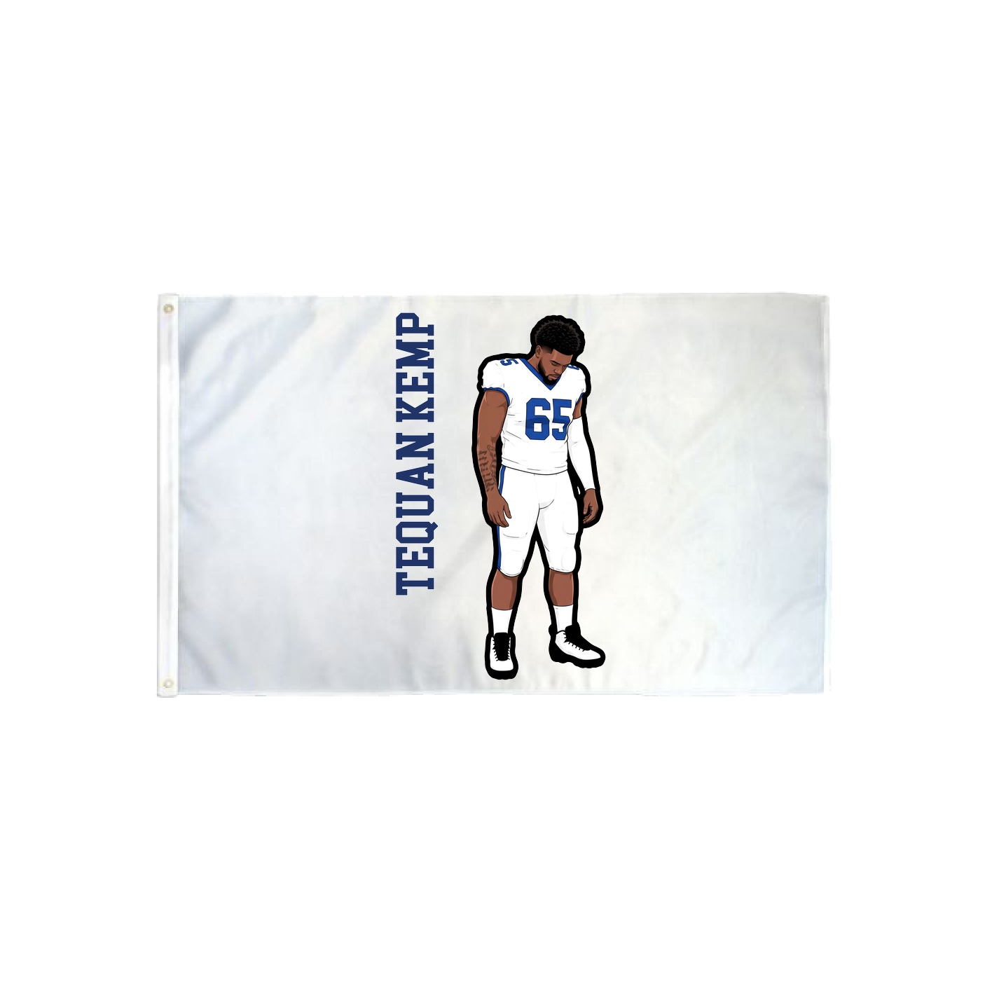 3x5 Flag — Name Vertical in Classic