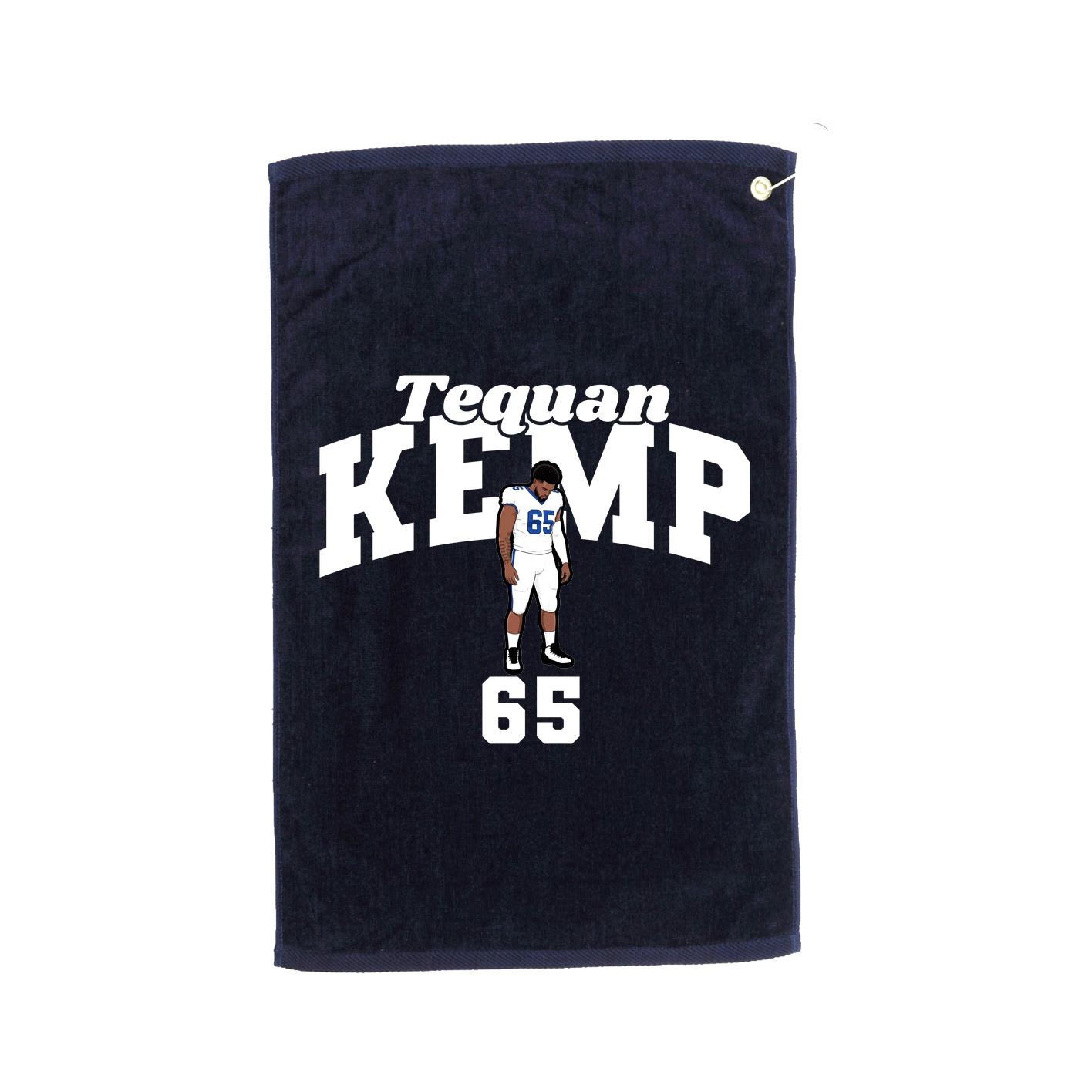 Golf Towel — Signature Arch in Navy