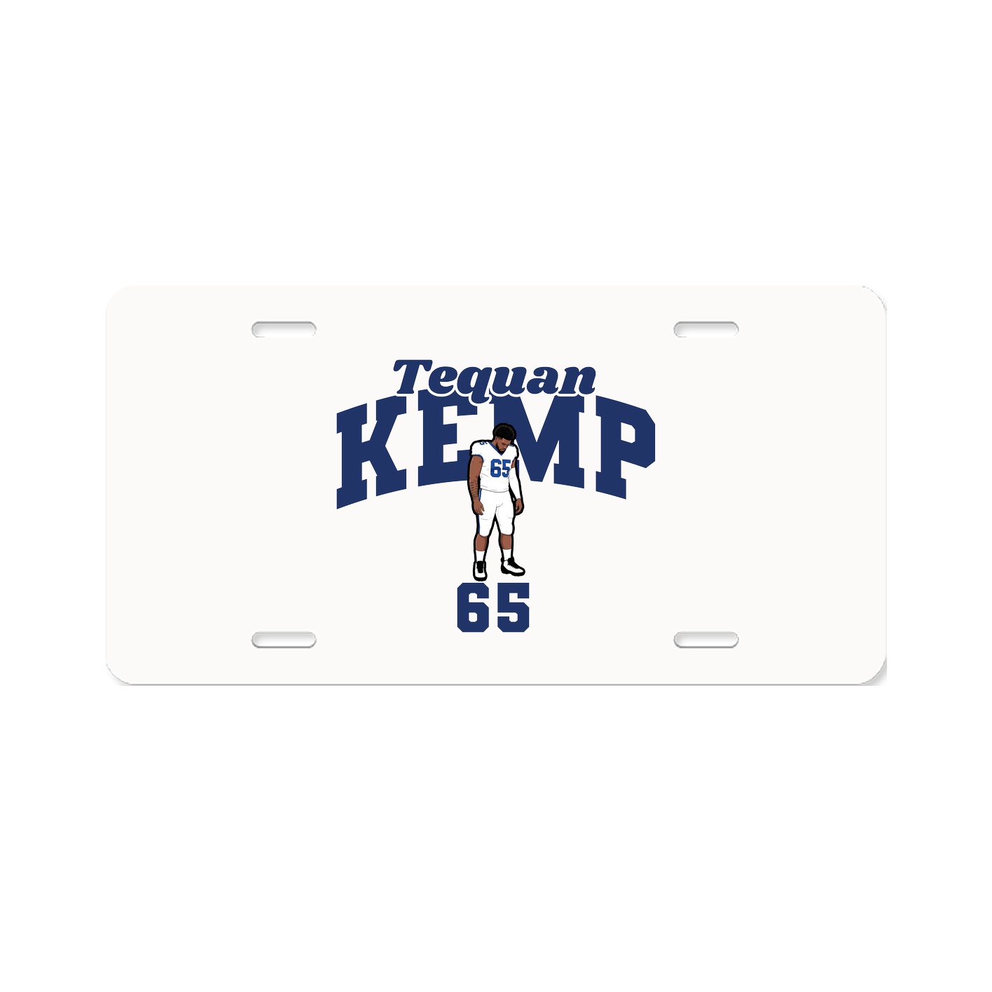 License Plate — Signature Arch in Classic
