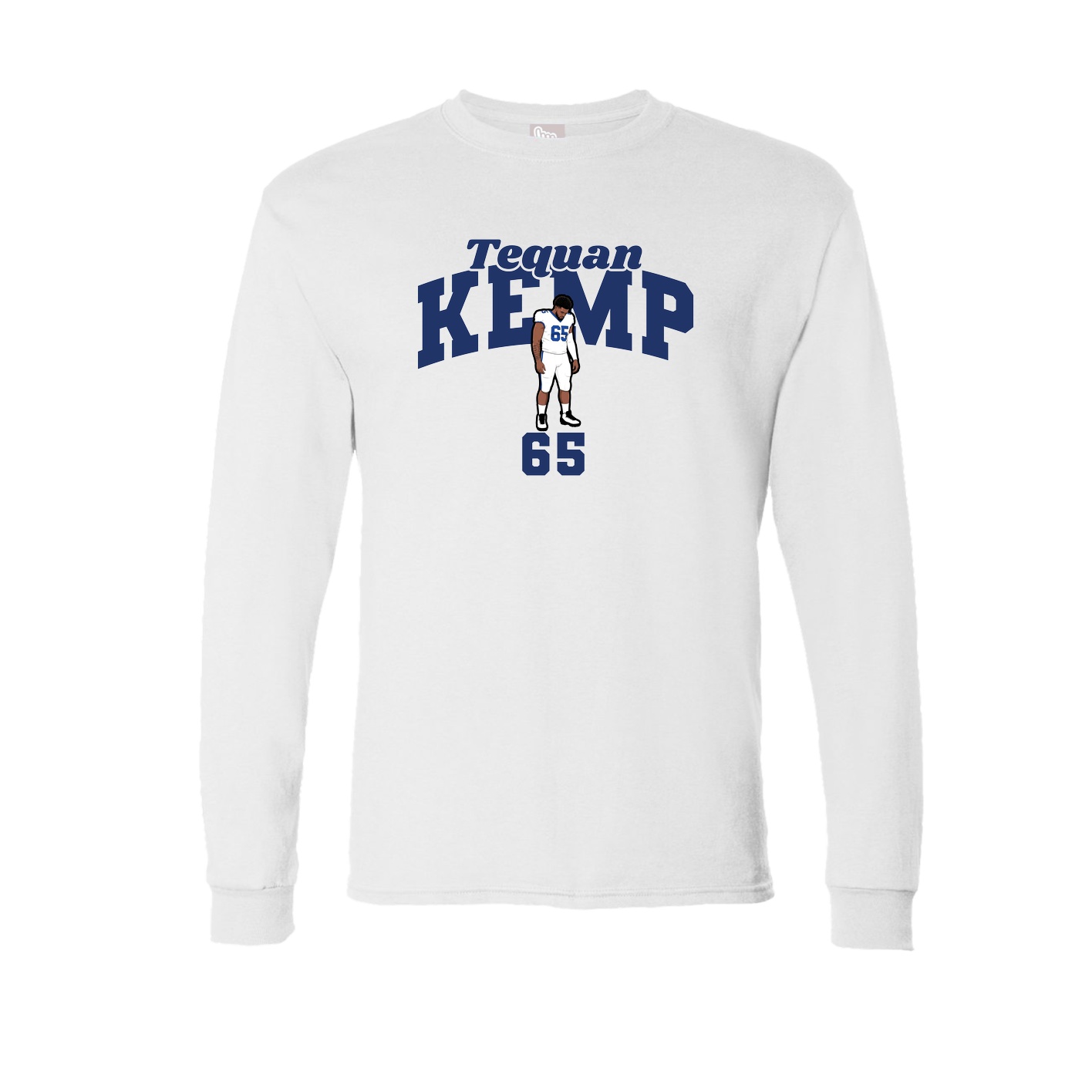 Long Sleeve Tee — Signature Arch in White