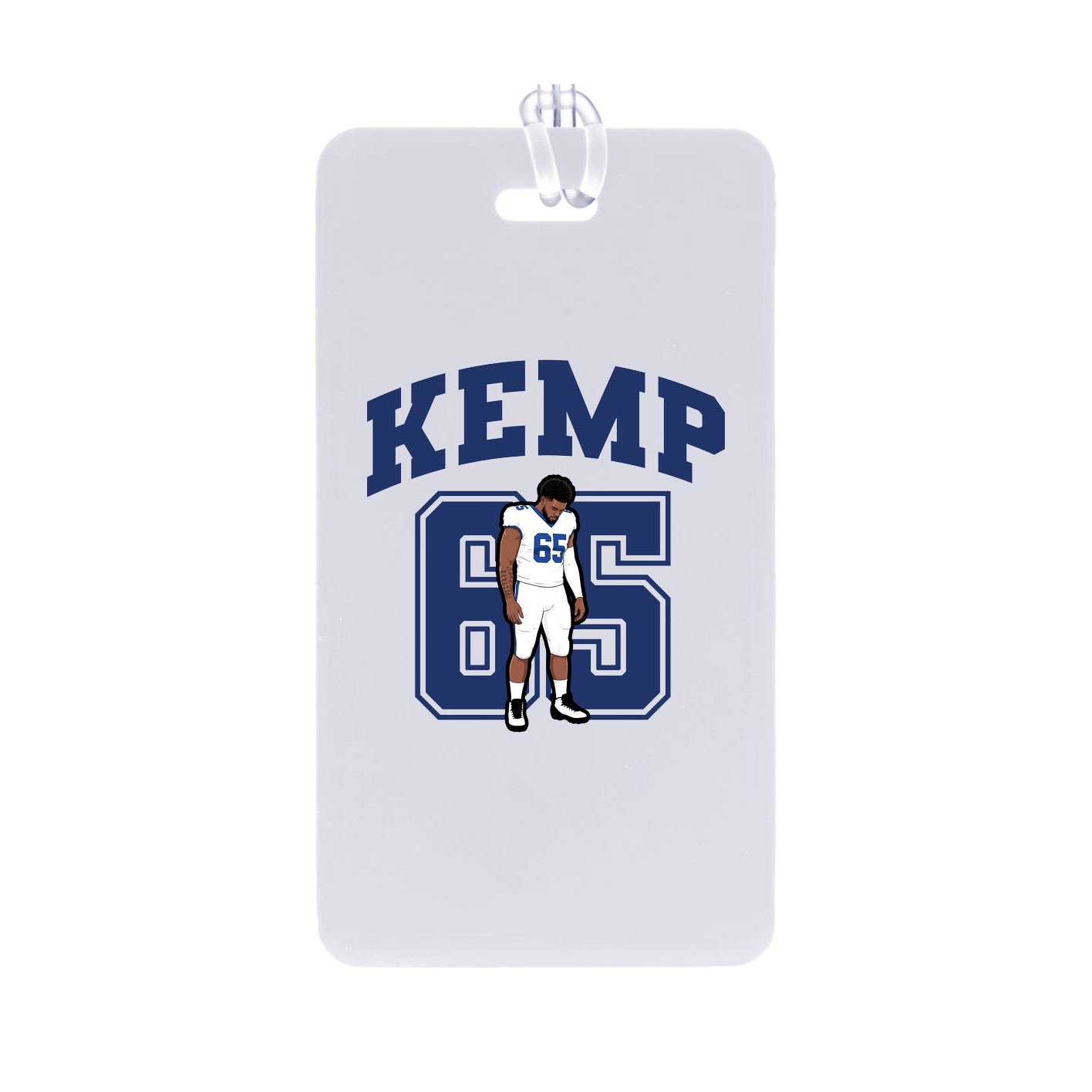 Bag Tag — Number in Classic