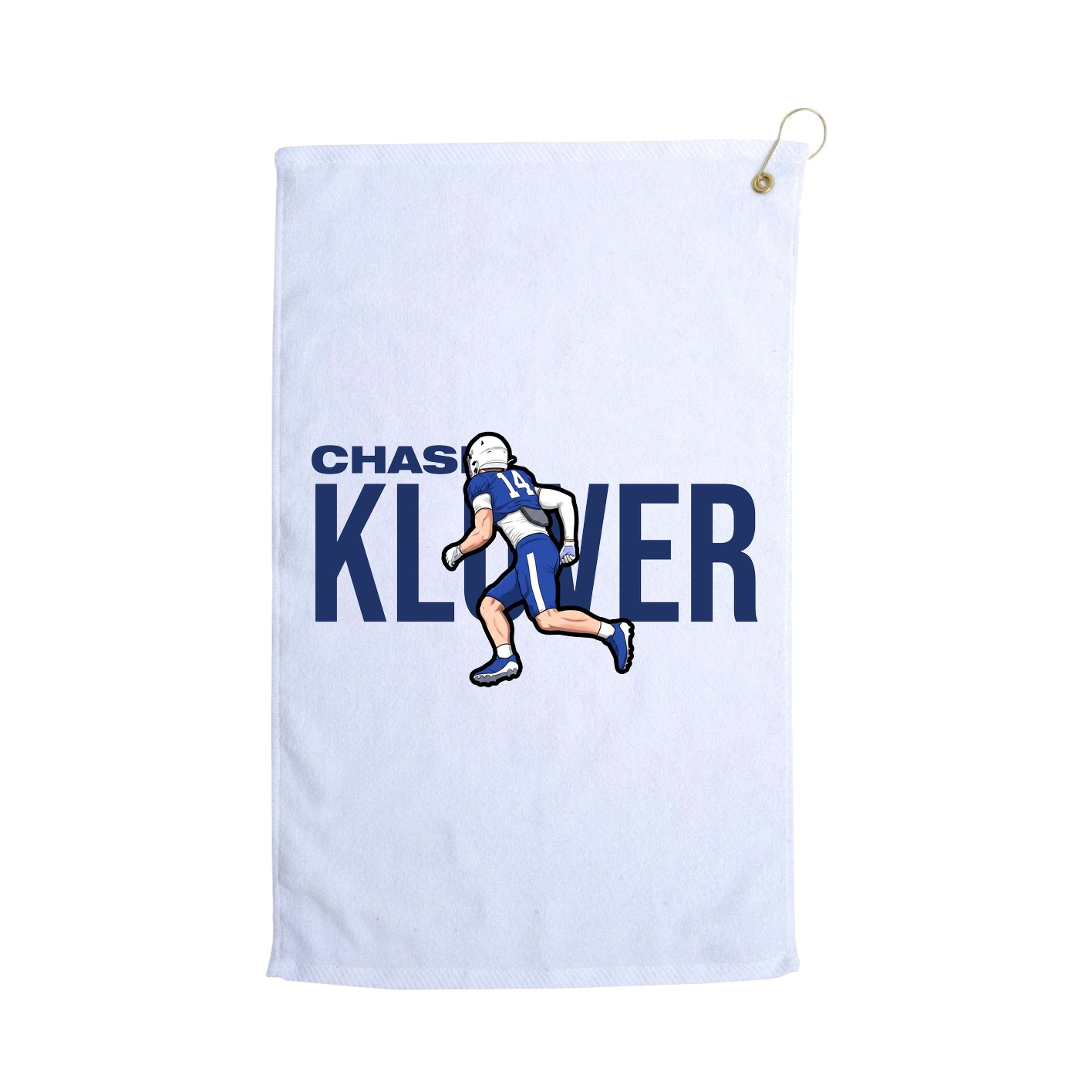 Golf Towel — Player Name in White