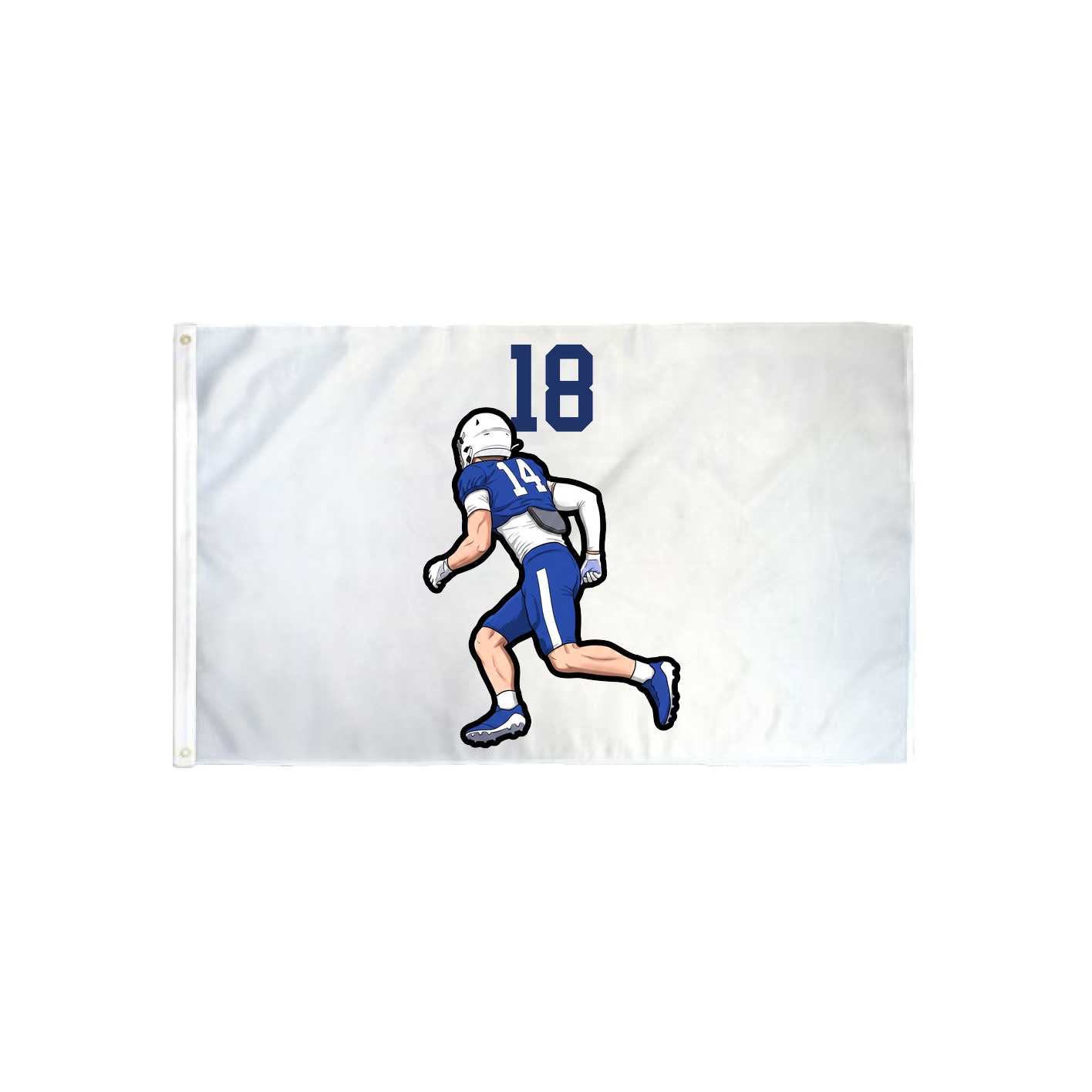 3x5 Flag — Number Top in Classic