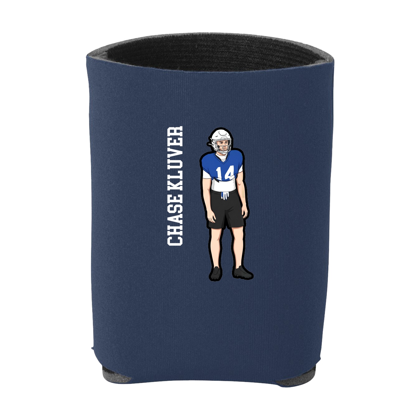 Can Holder — Name Vertical in Navy
