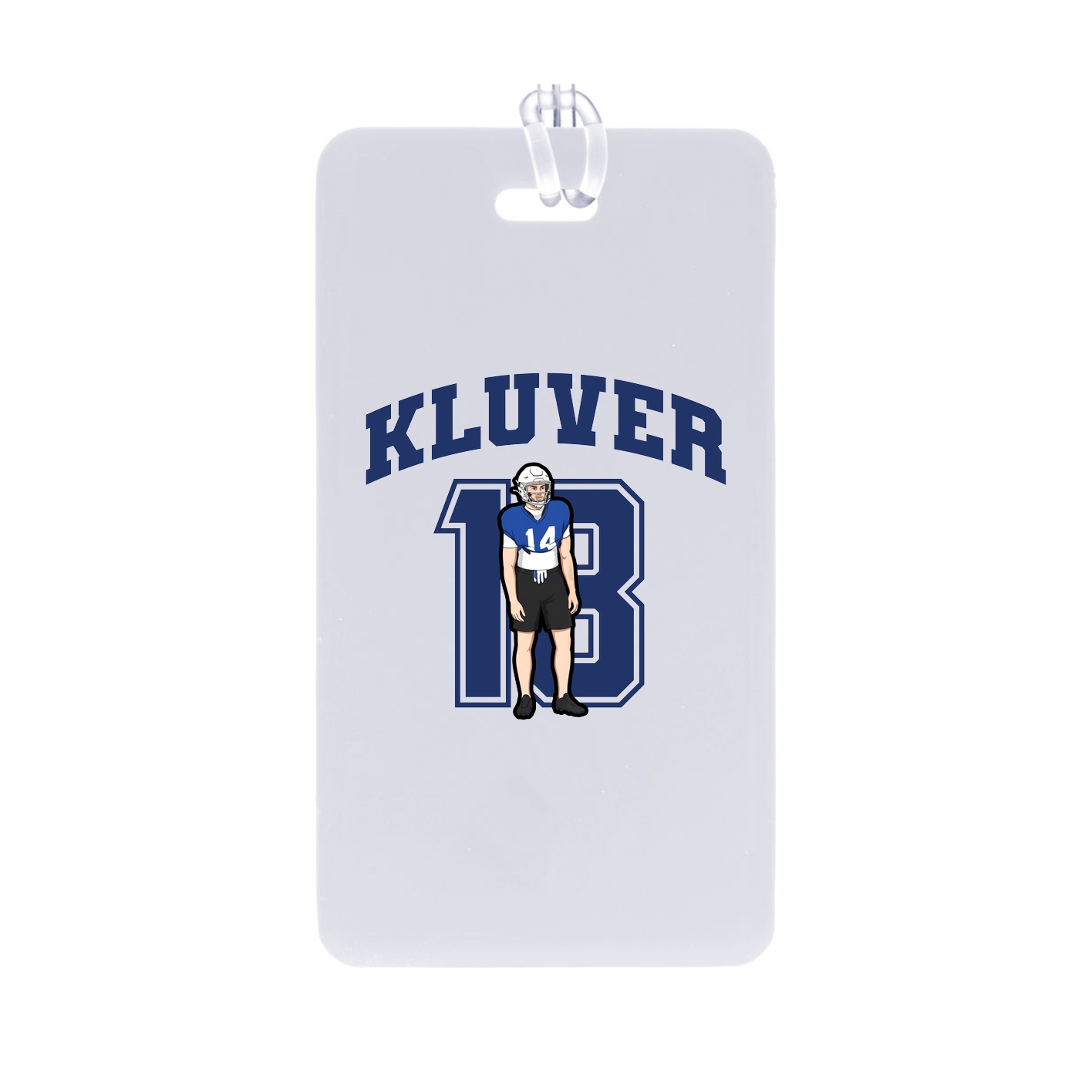 Bag Tag — Number in Classic