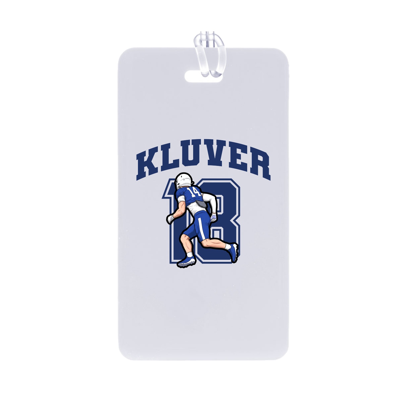 Bag Tag — Number in Classic