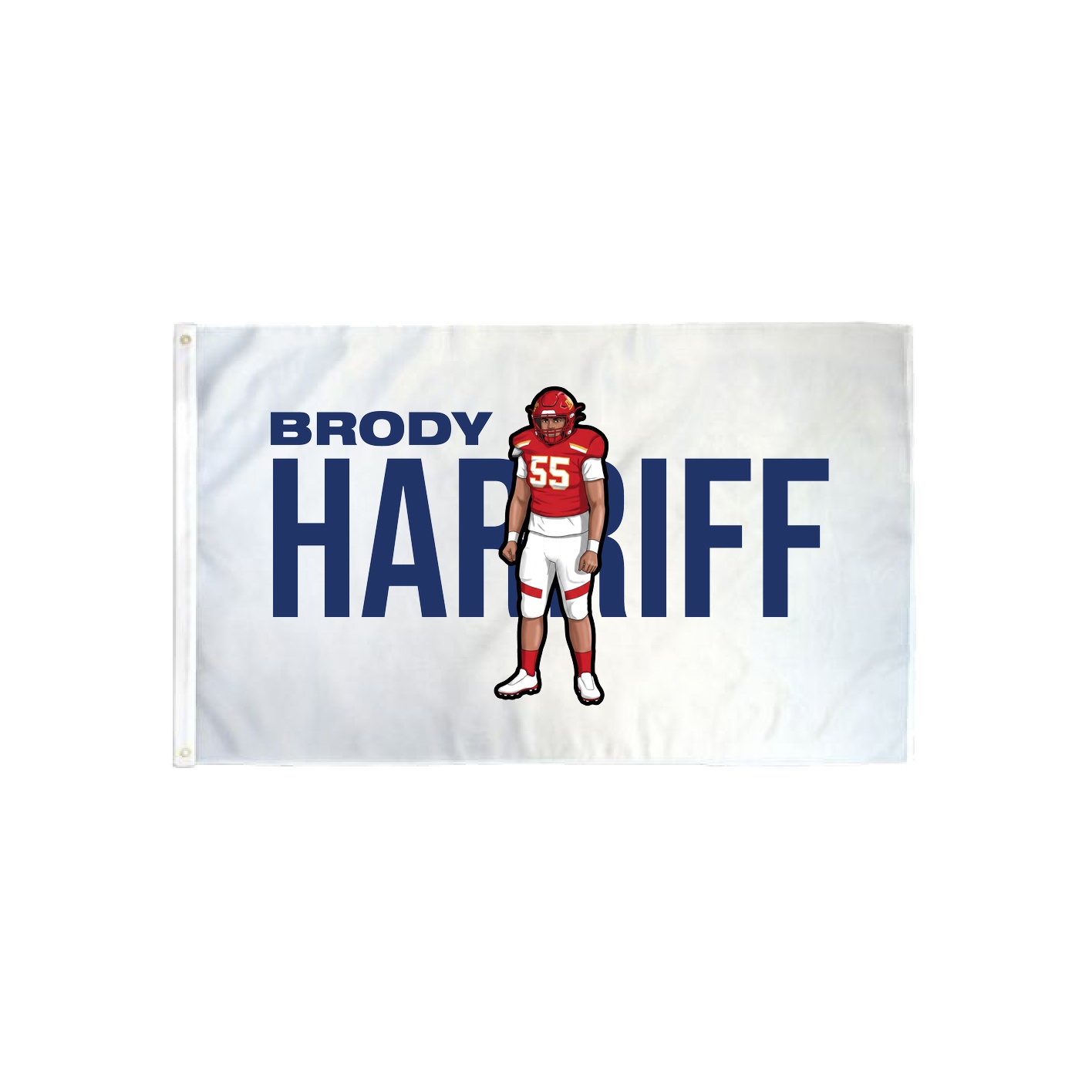 3x5 Flag — Player Name in Classic