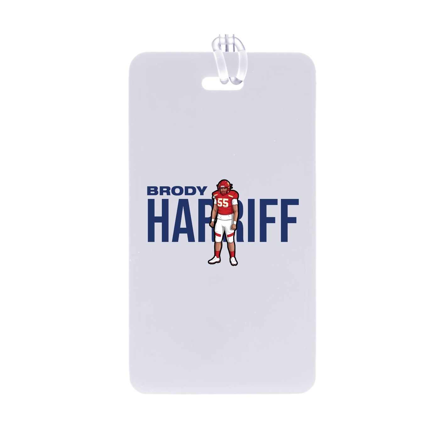 Bag Tag — Player Name in Classic