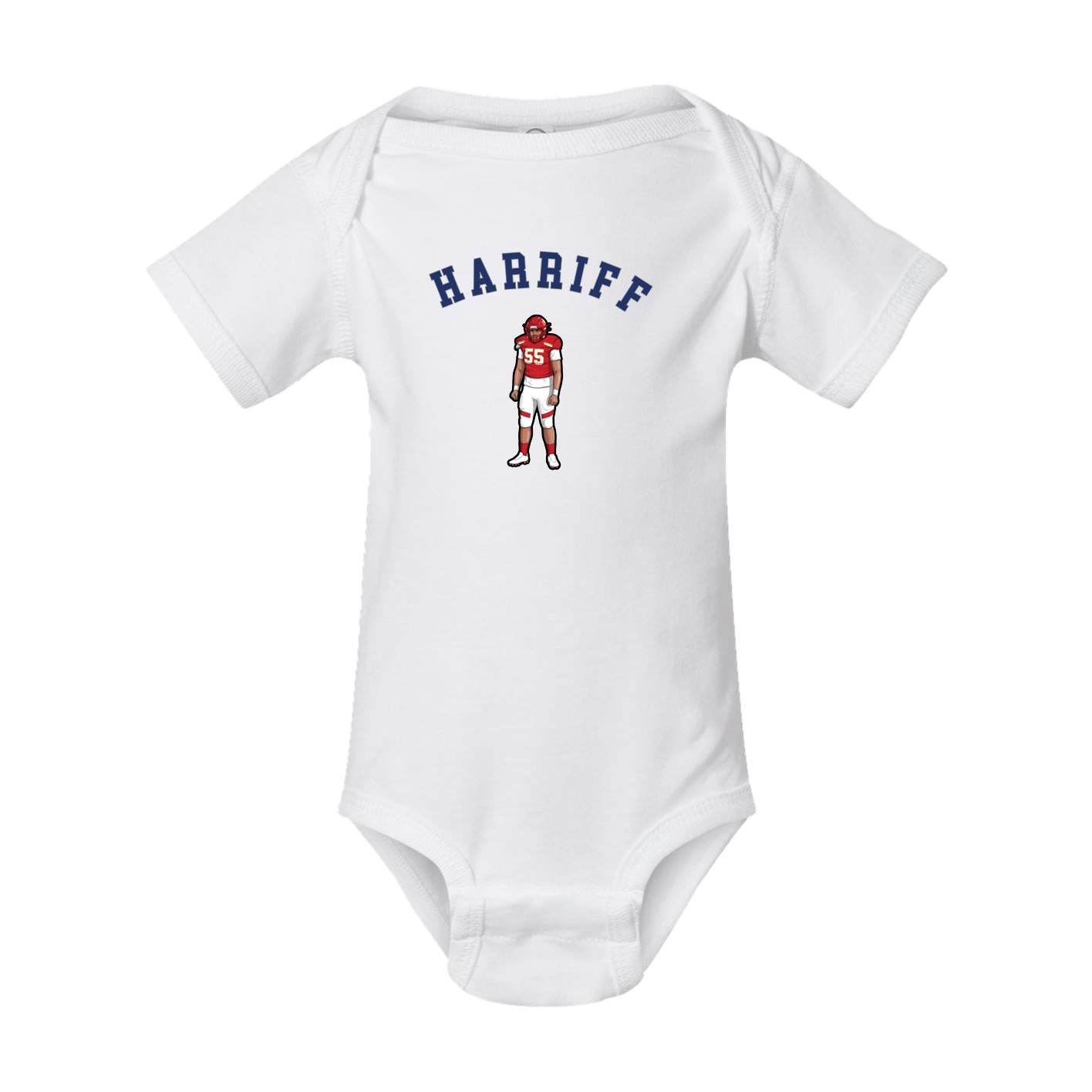 Baby Onesie — Shirsey Arch in White