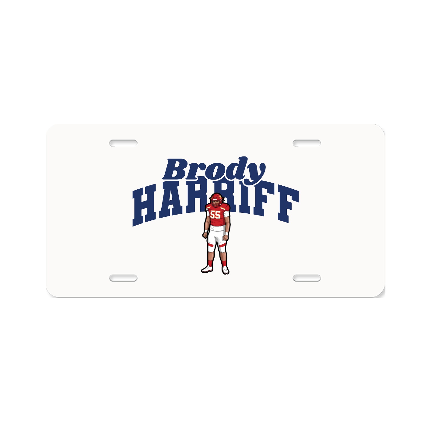 License Plate — Signature Arch in Classic