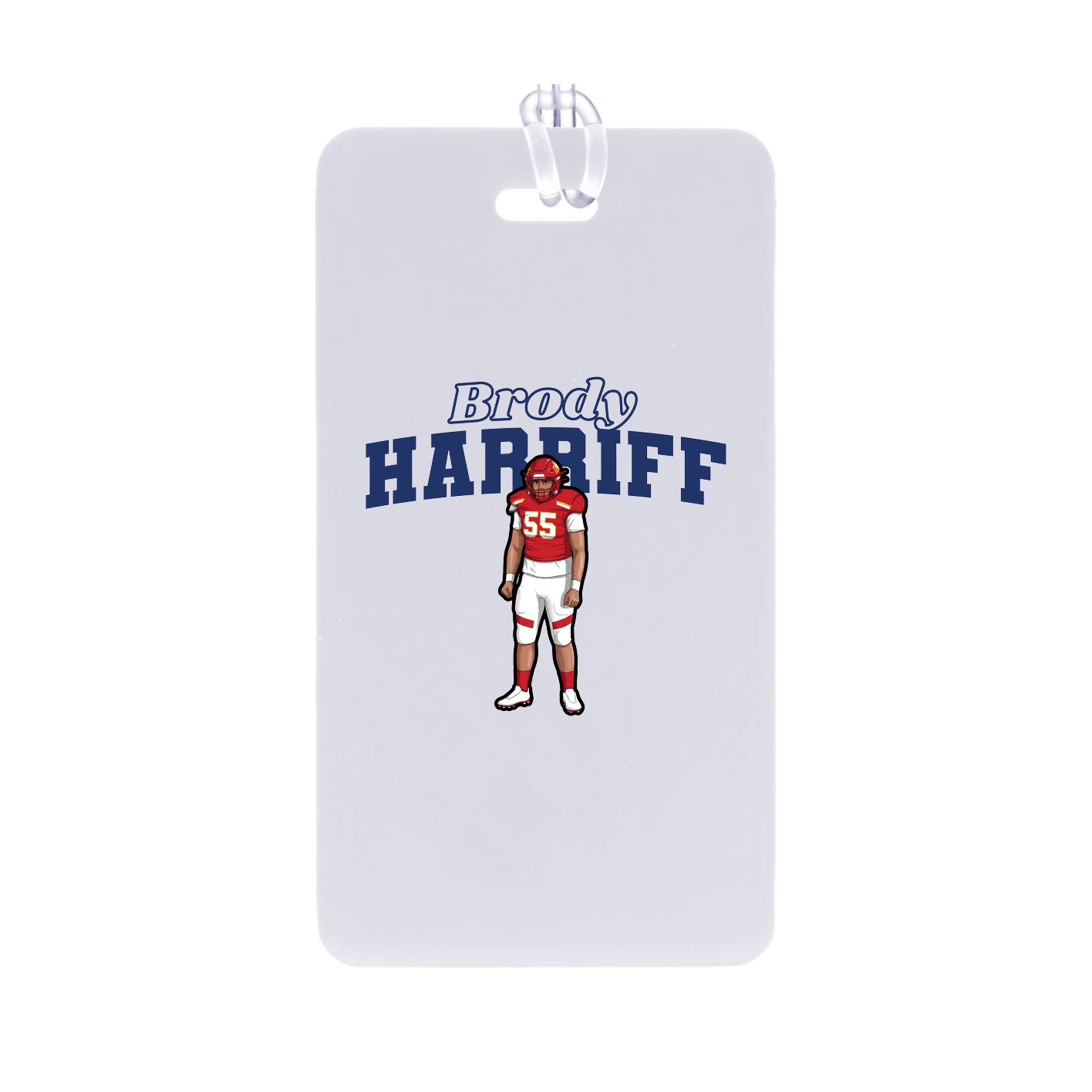 Bag Tag — Name Arch in Classic