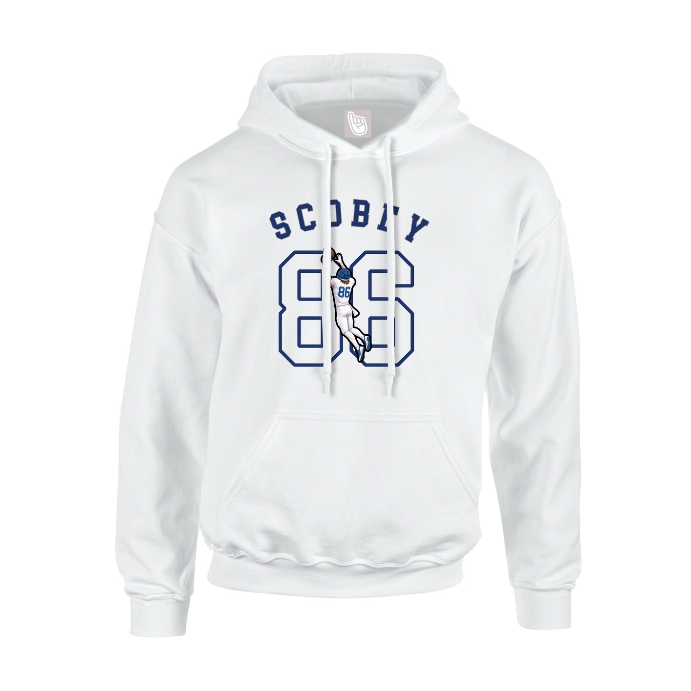 Hoodie — Shirsey Arch in White