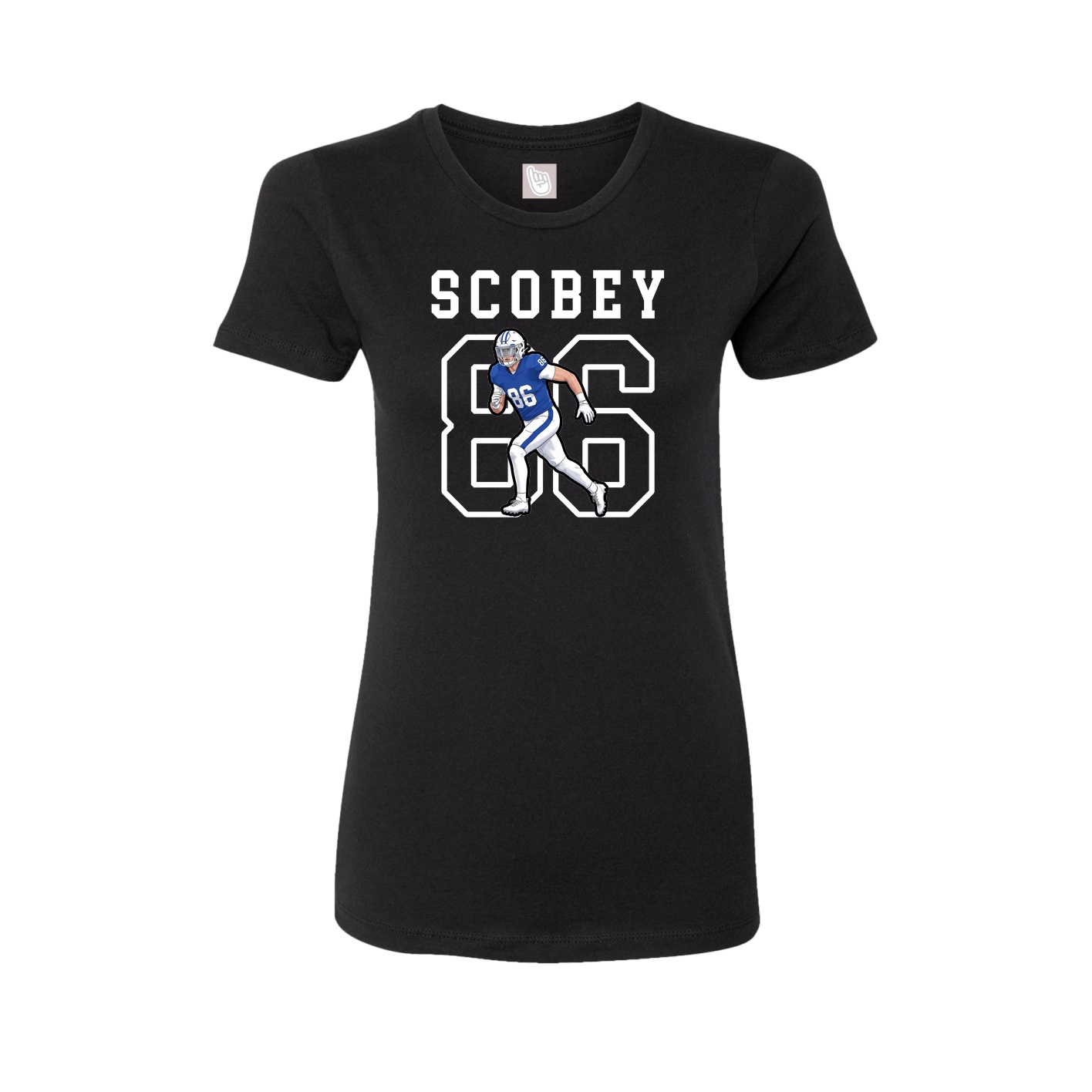 Fitted Women's Tee — Shirsey in Black