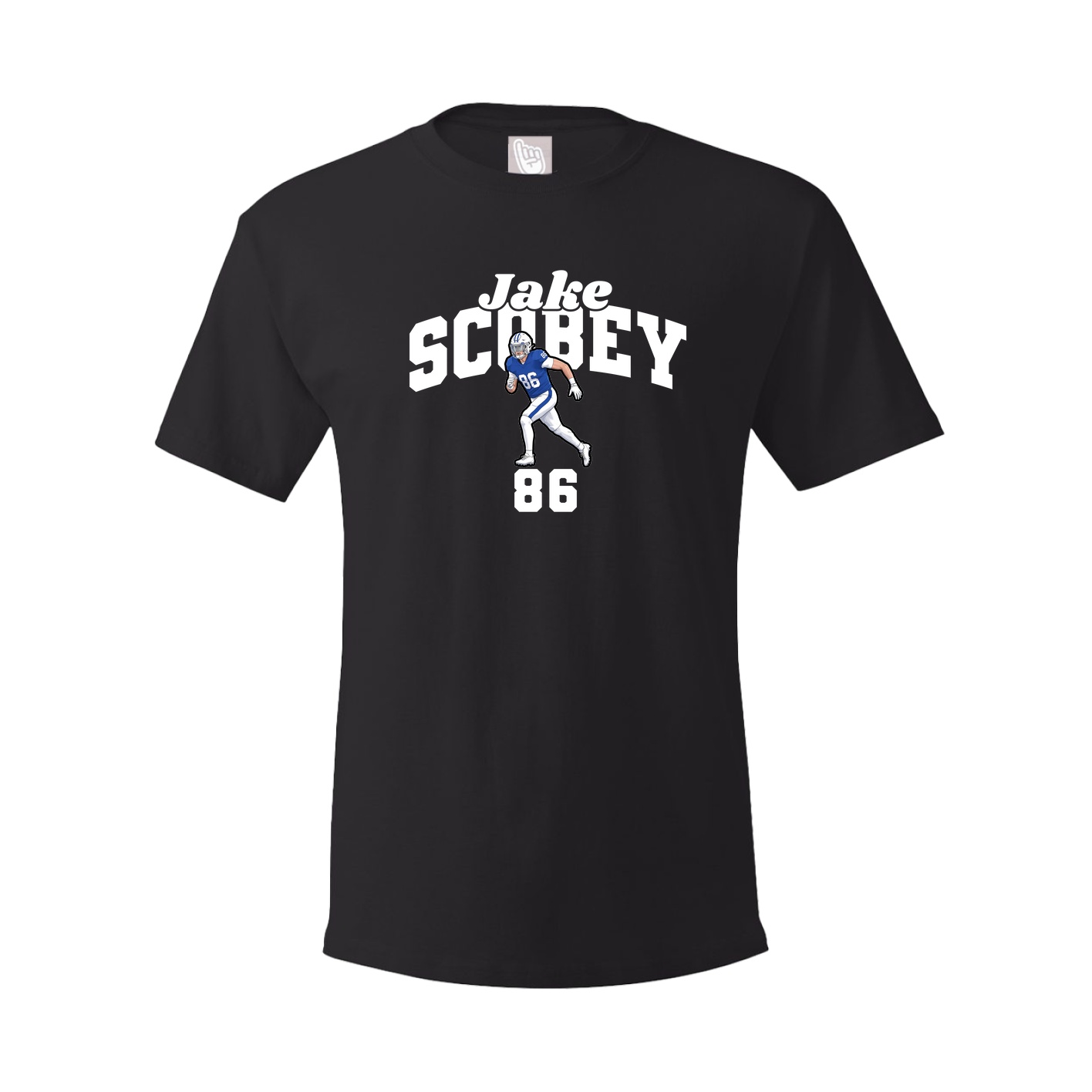 Youth Tee — Signature Arch in Black