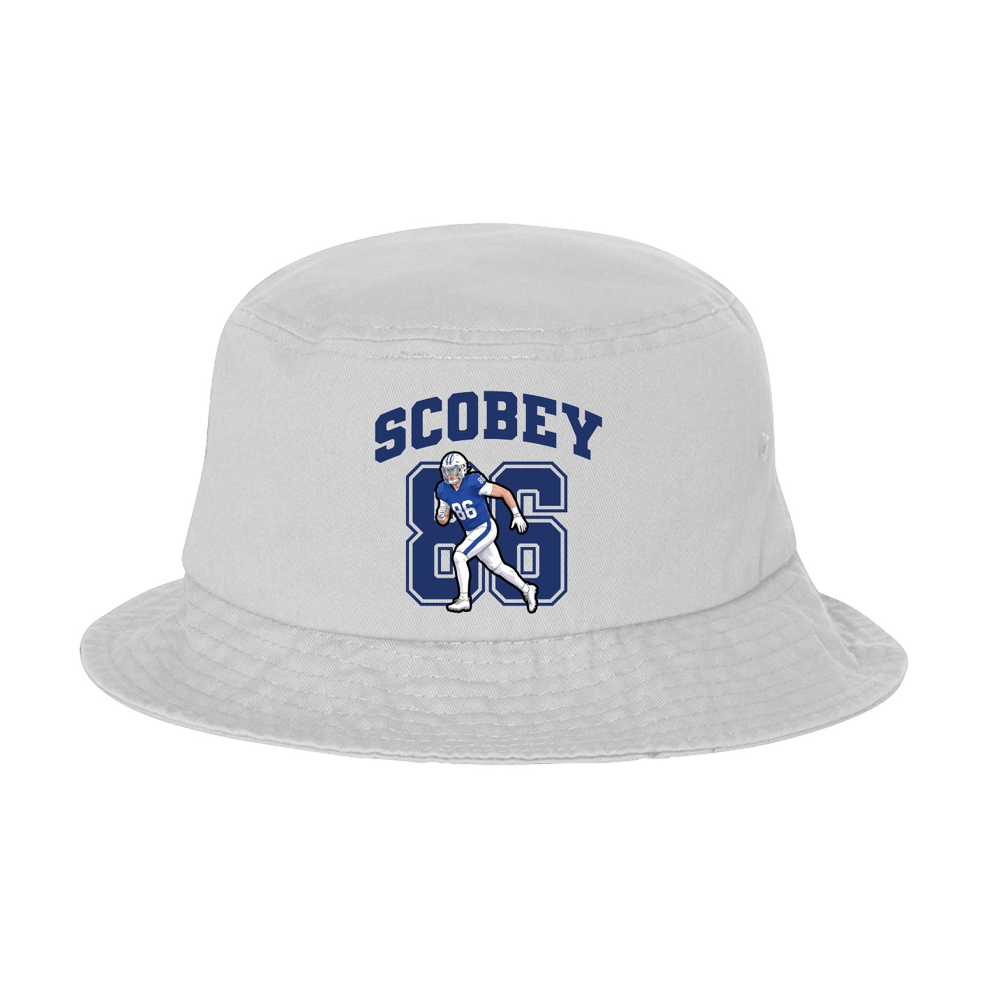 Bucket Cap — Number in White