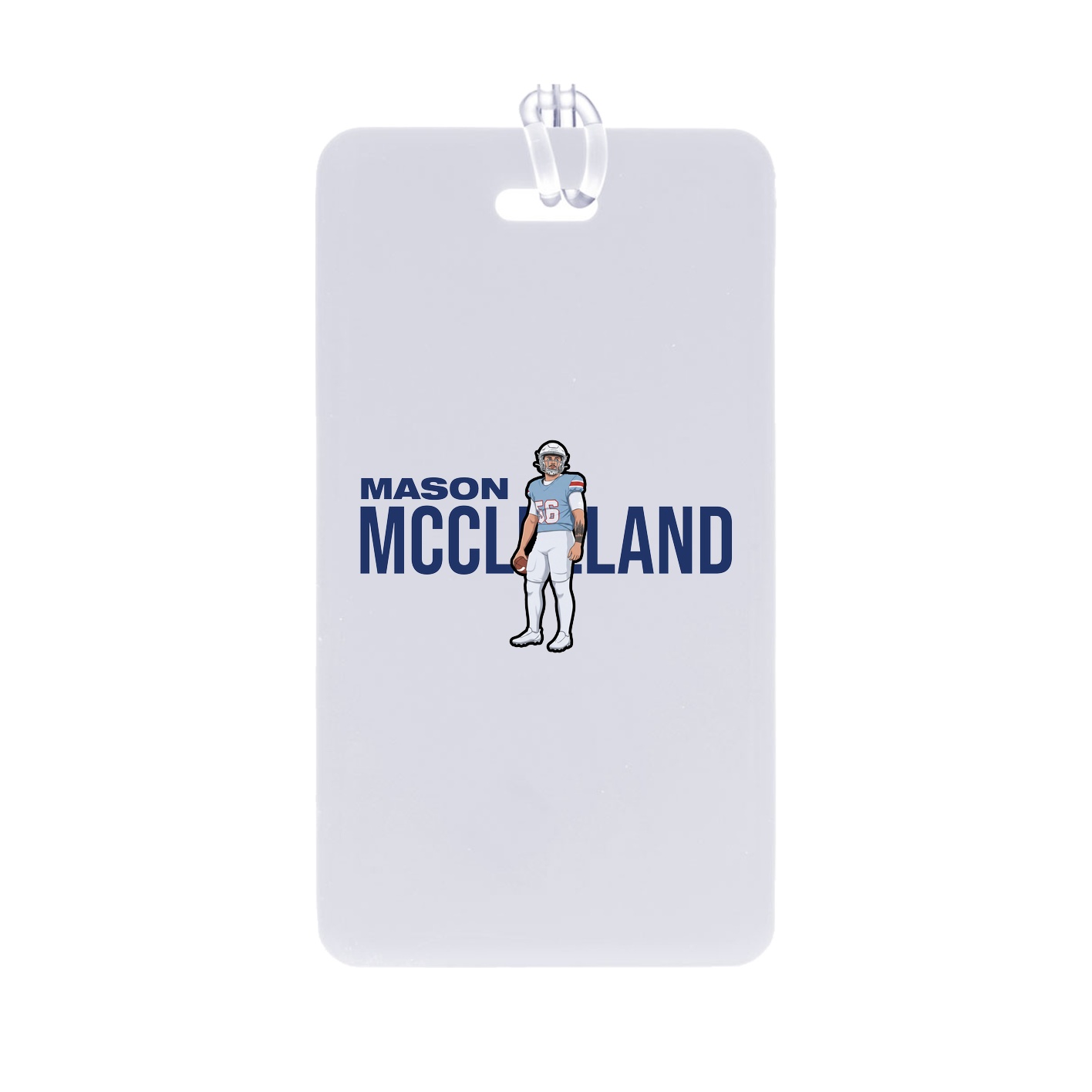 Bag Tag — Player Name in Classic
