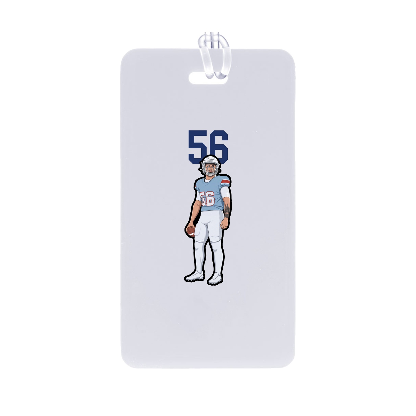 Bag Tag — Number Top in Classic