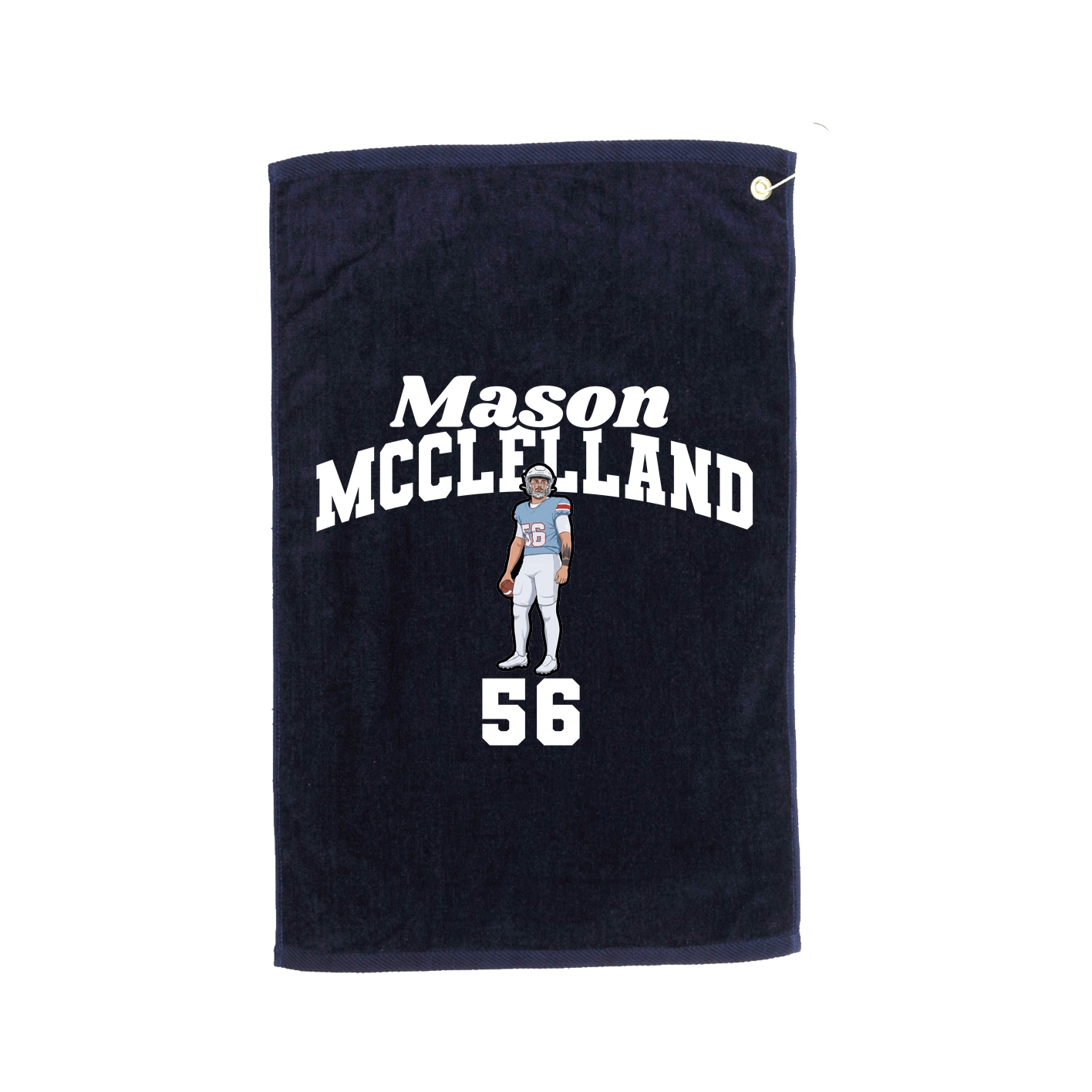 Golf Towel — Signature Arch in Navy