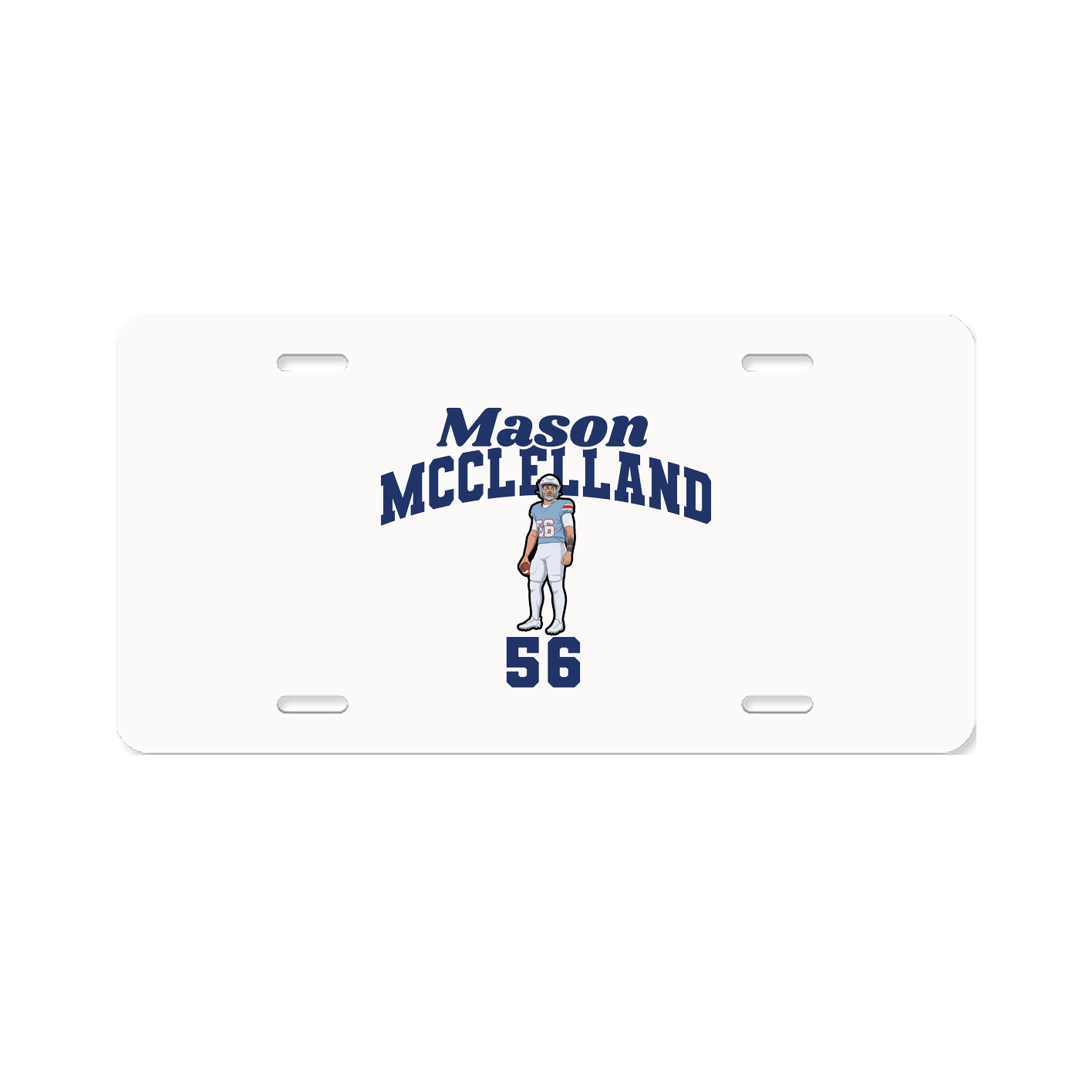 License Plate — Signature Arch in Classic