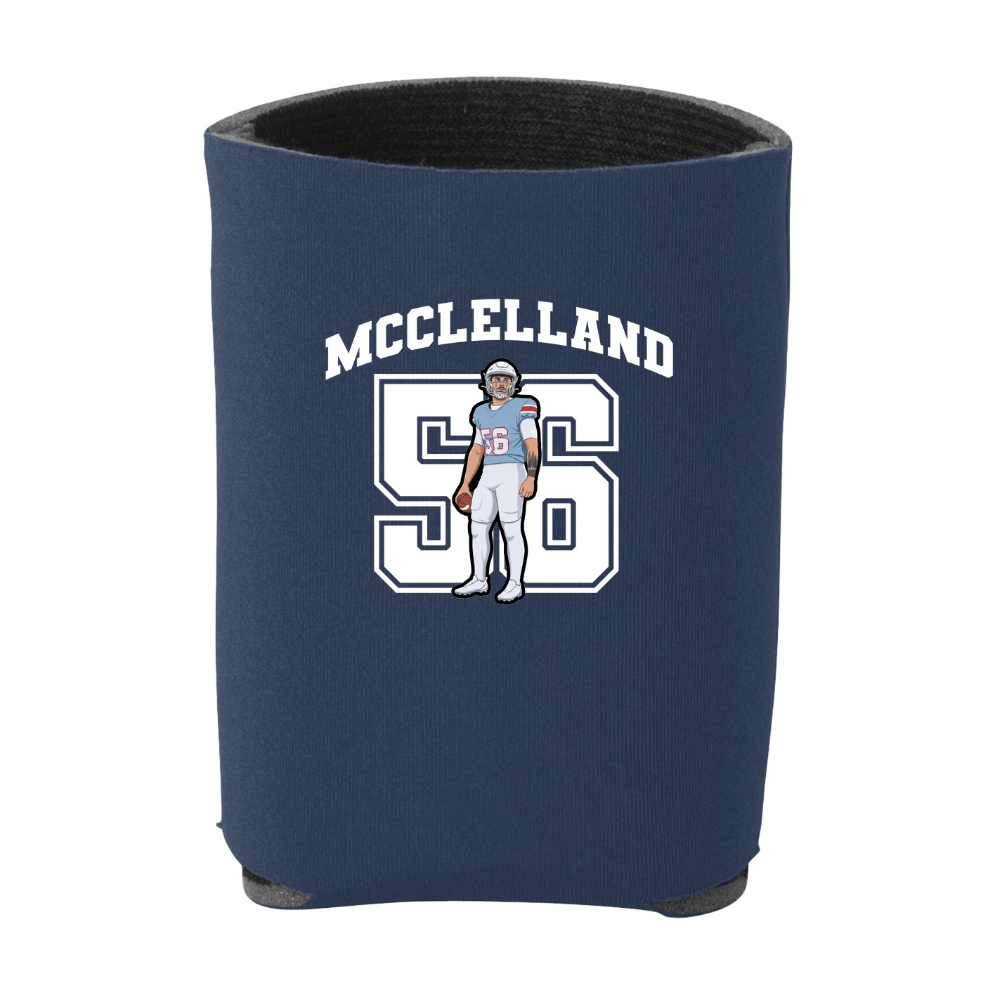 Can Holder — Number in Navy