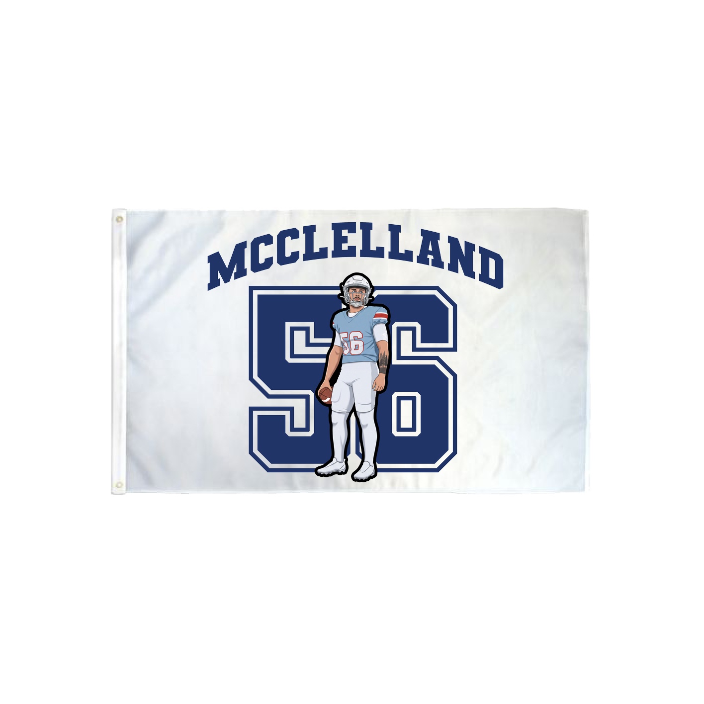 3x5 Flag — Number in Classic