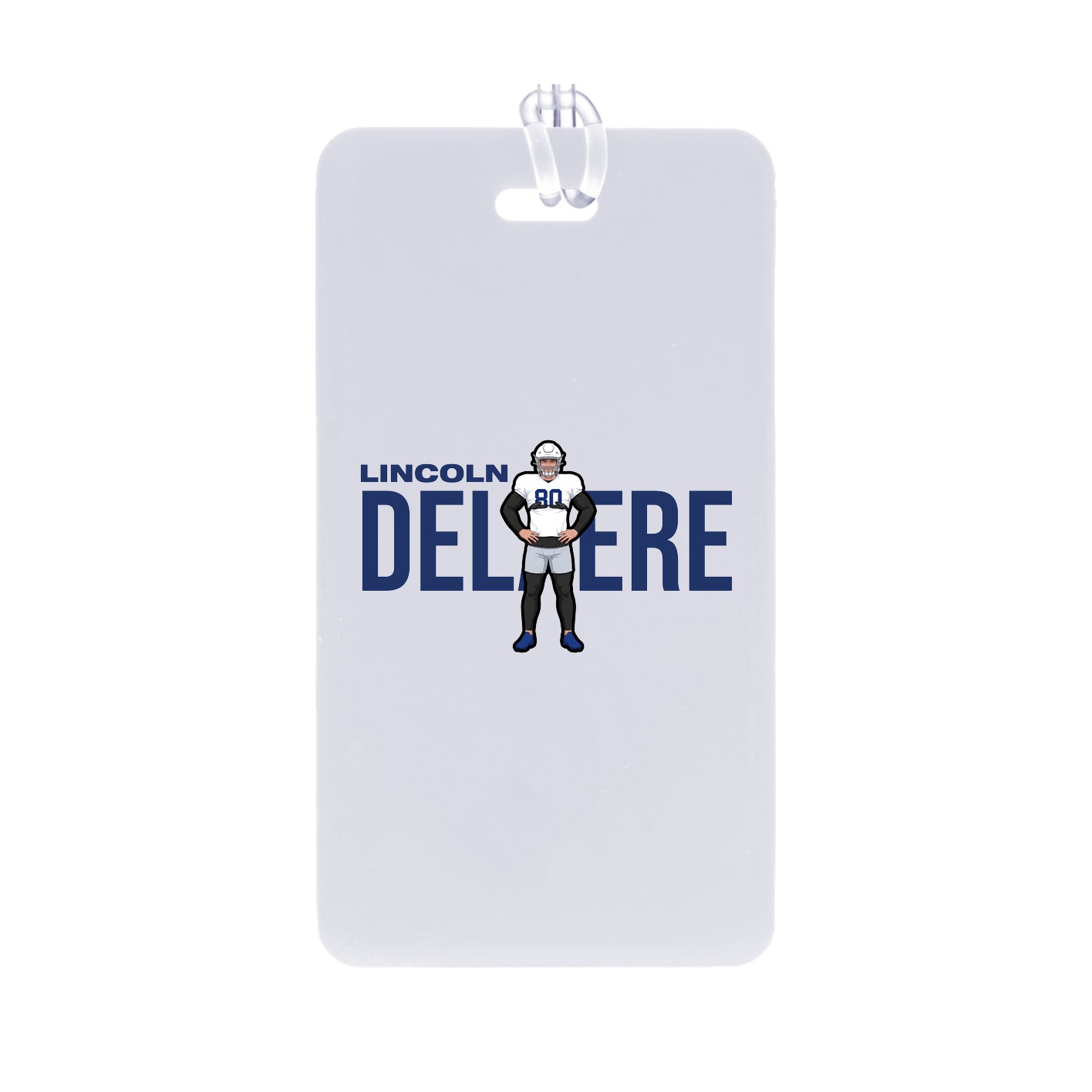 Bag Tag — Player Name in Classic