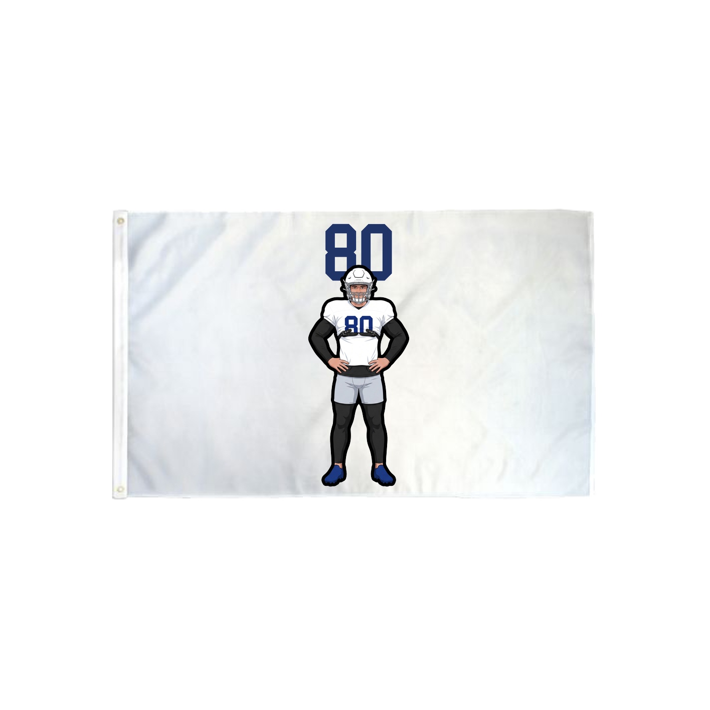 3x5 Flag — Number Top in Classic