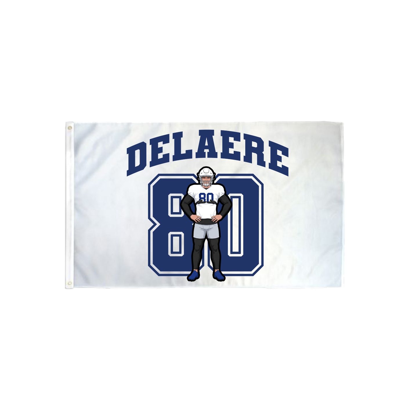 3x5 Flag — Number in Classic
