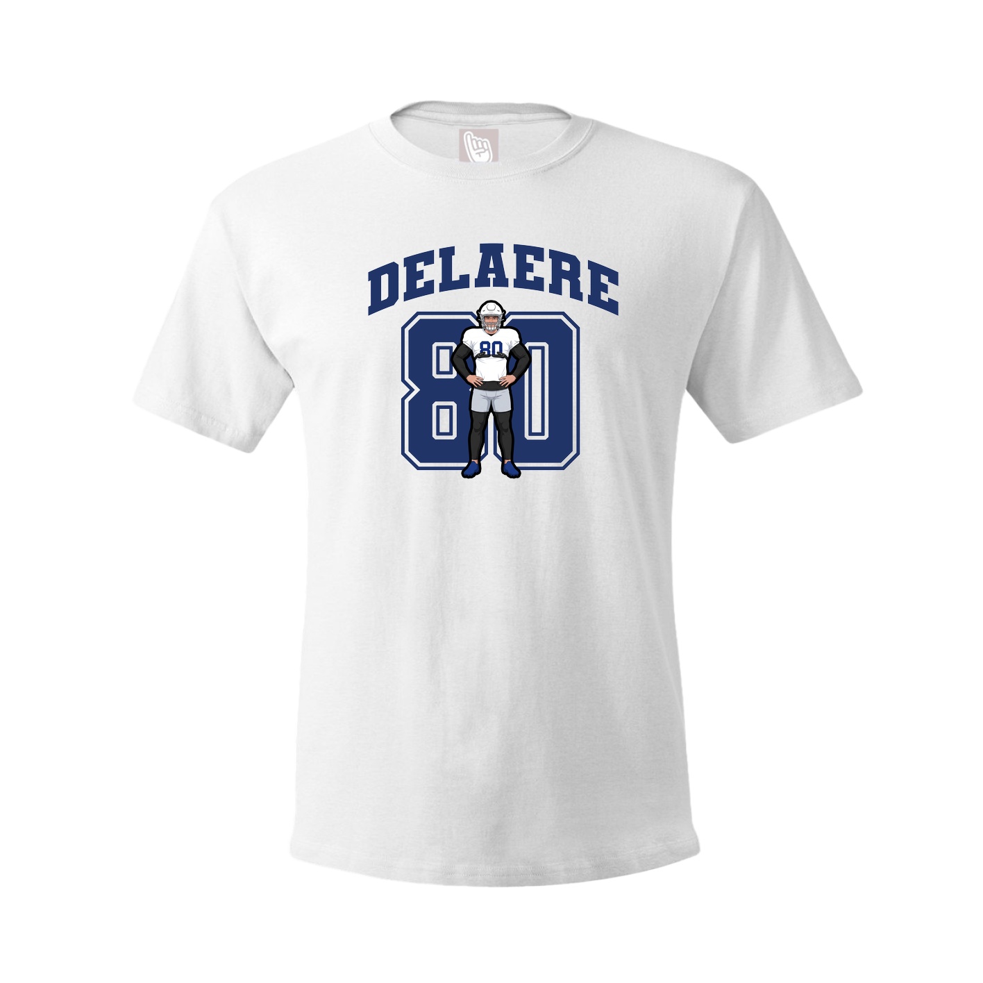 Tee — Number in White