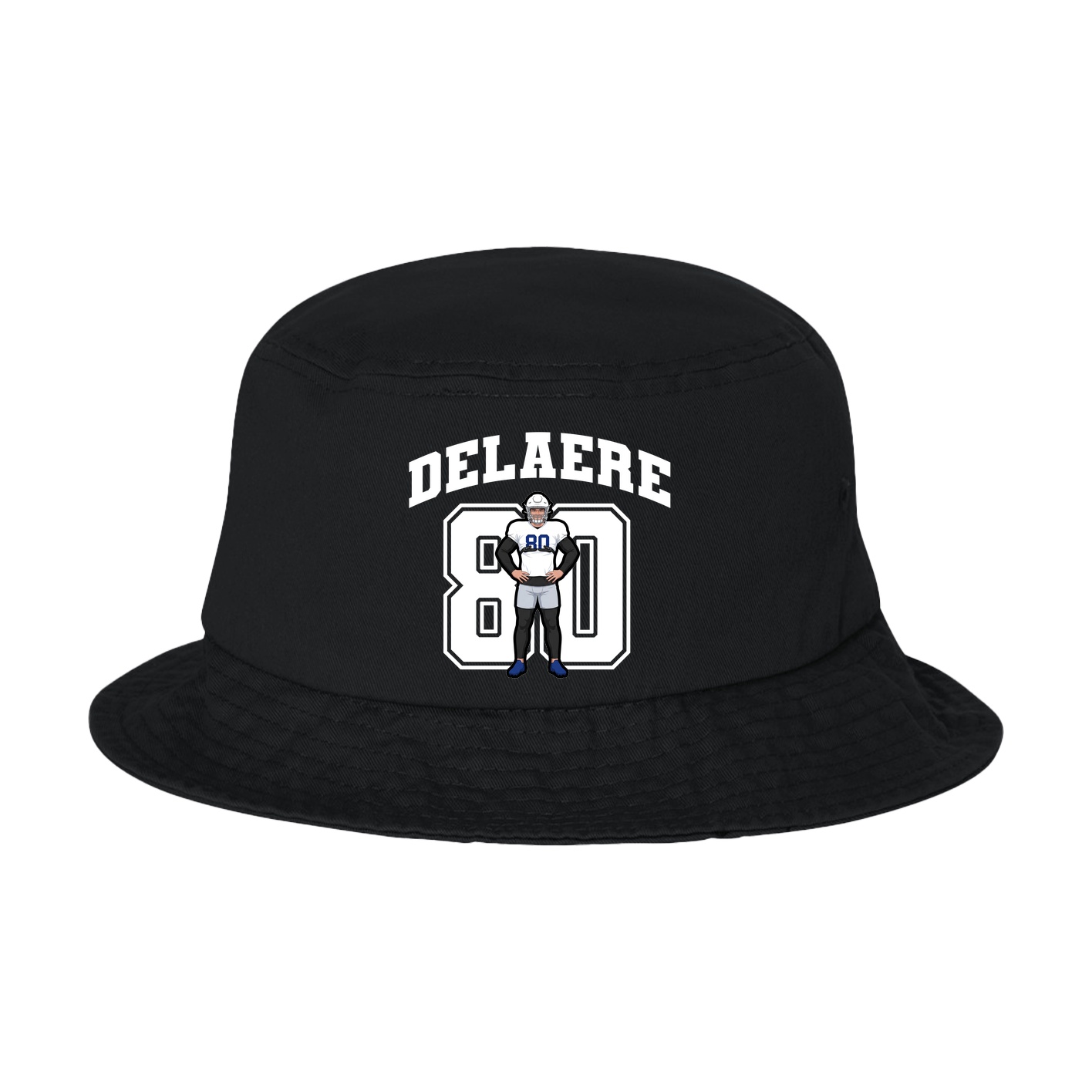 Bucket Cap — Number in Black