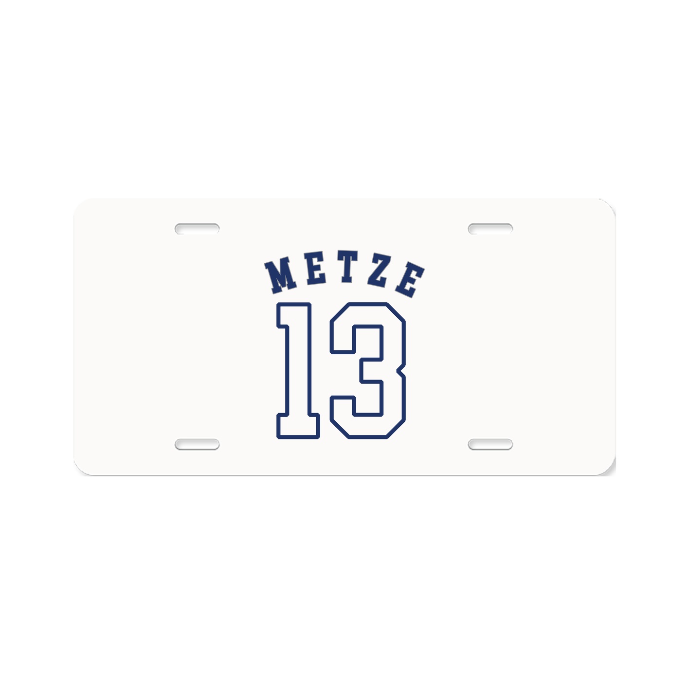 License Plate — Shirsey Arch in Classic