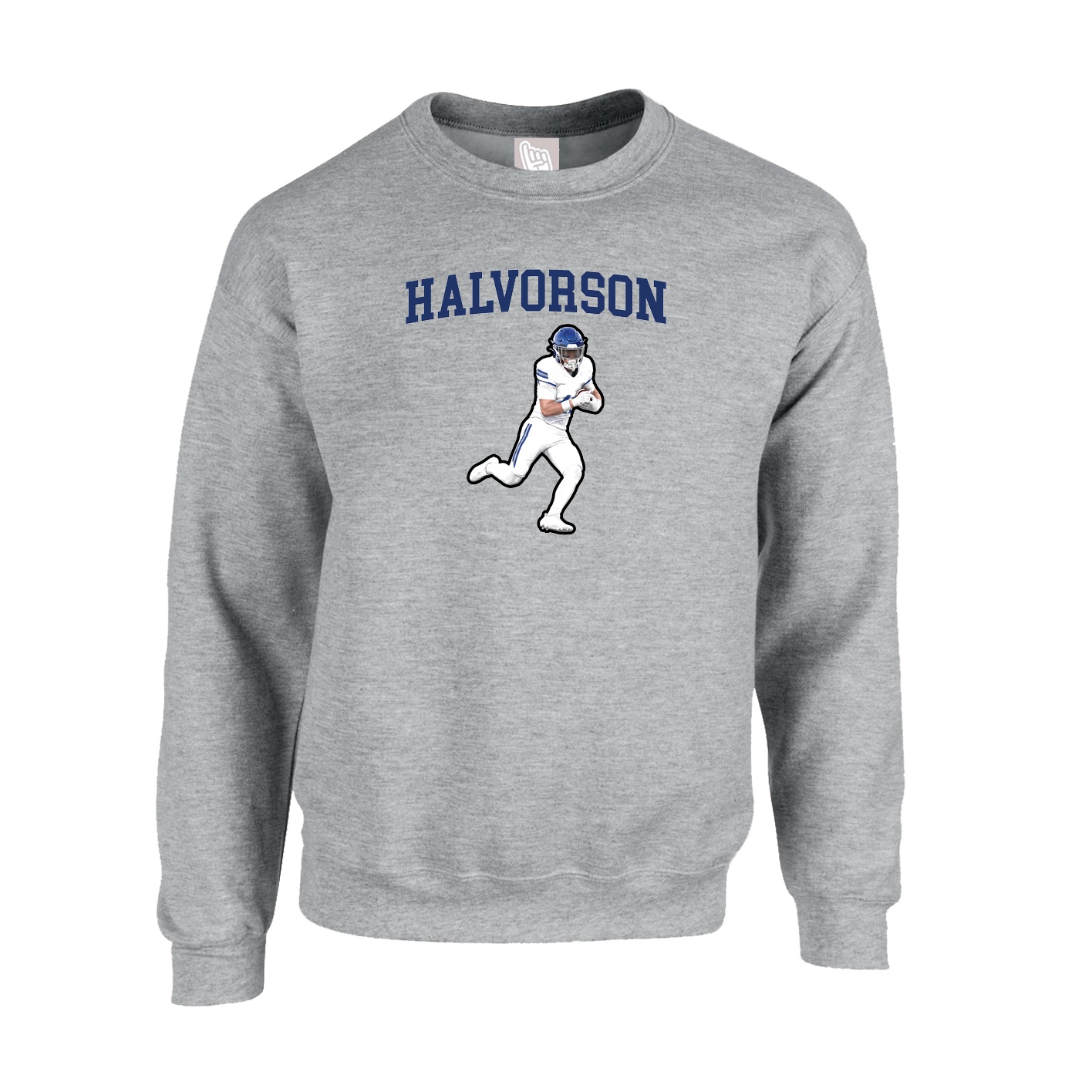 Fleece Crew — Shirsey in Grey