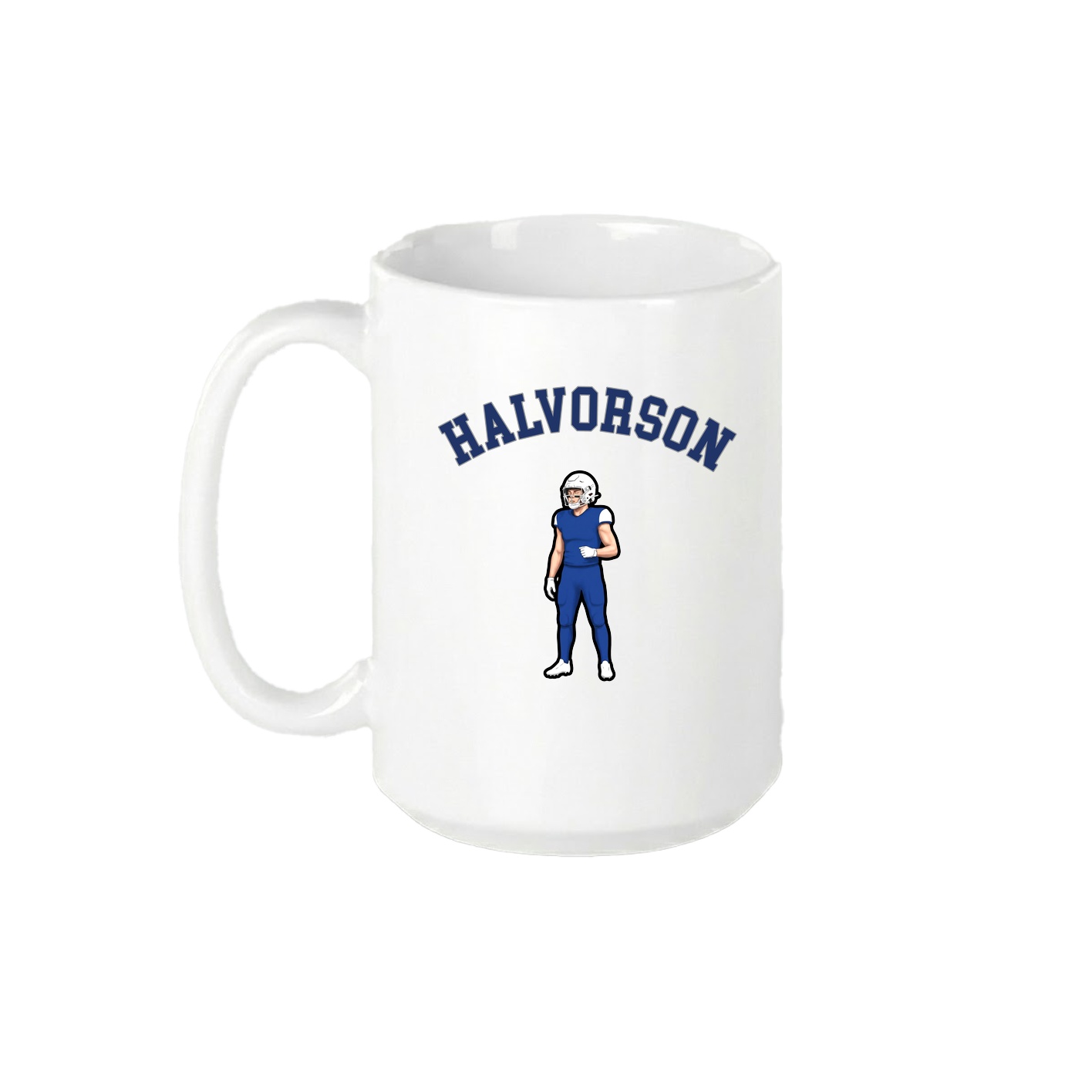 15oz Coffee Mug — Shirsey Arch in White