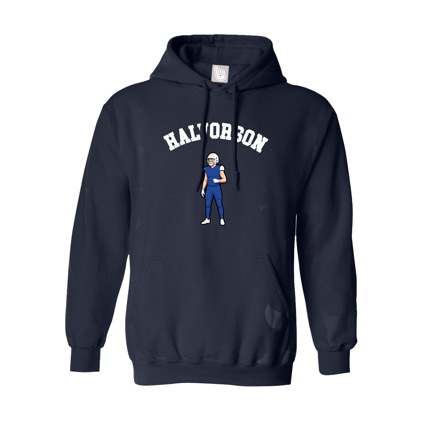 Youth Hoodie — Shirsey Arch in Navy