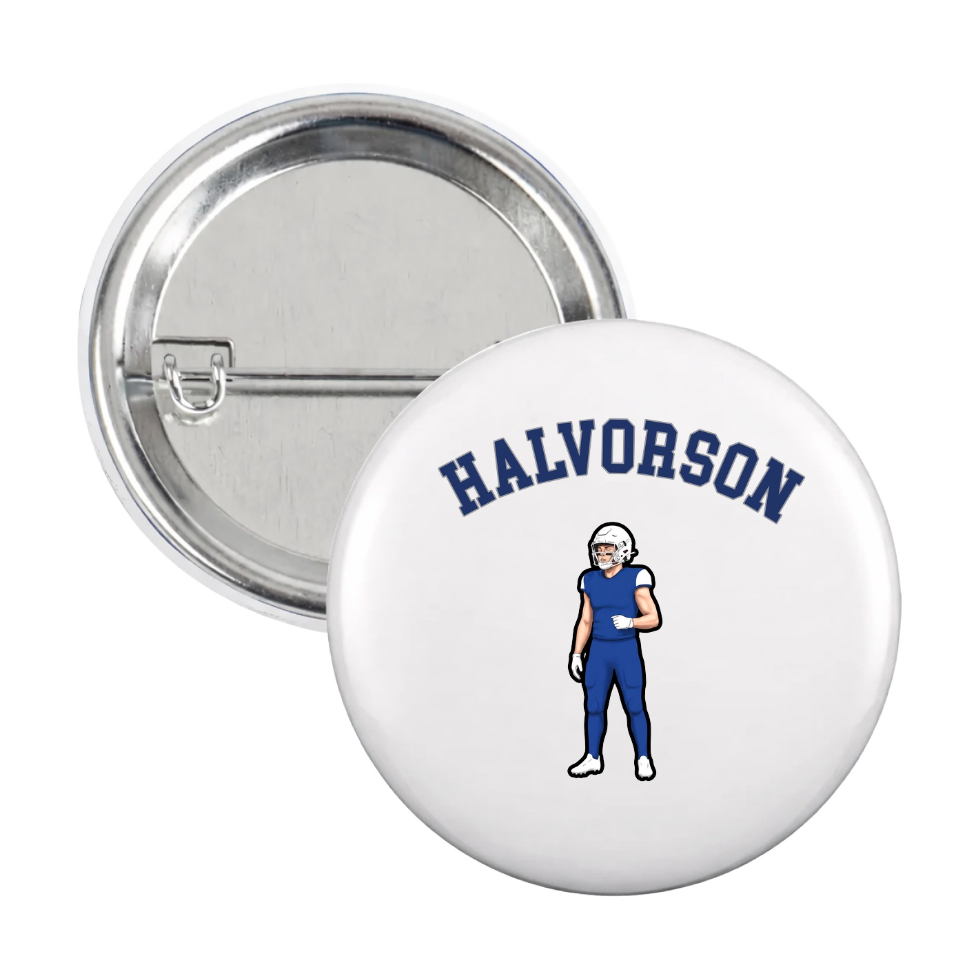 Game Day Button — Shirsey Arch in White