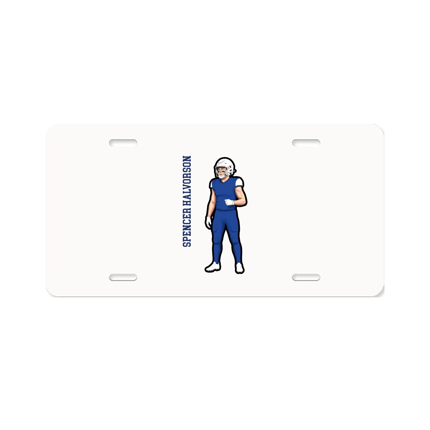 Aluminum License Plate