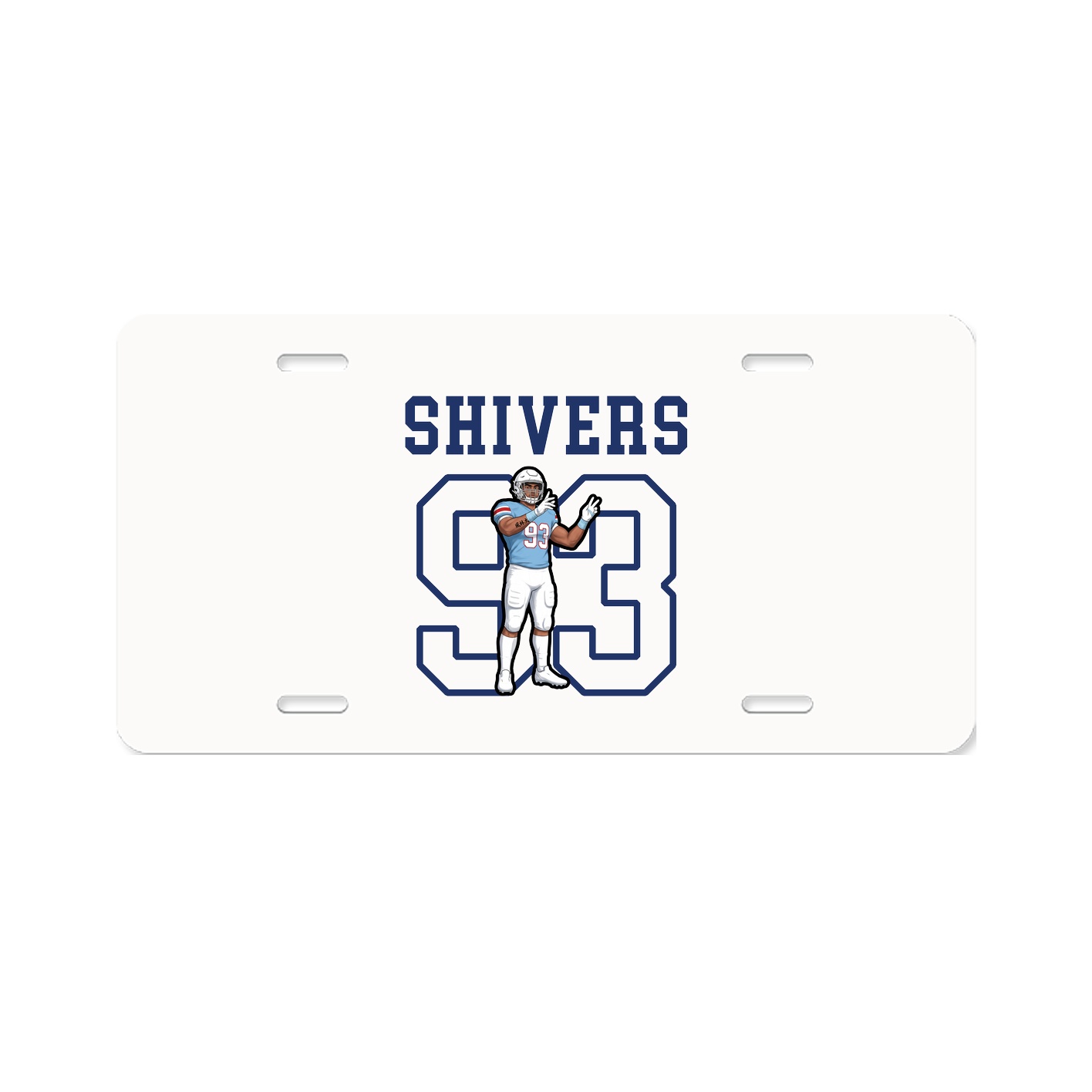 License Plate — Shirsey in Classic