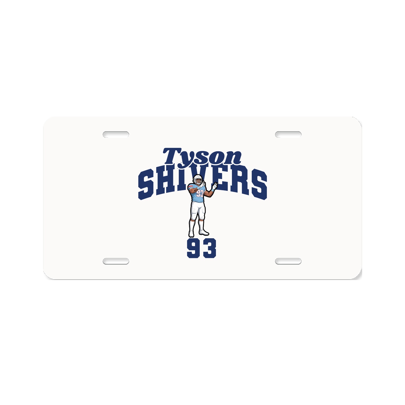 License Plate — Signature Arch in Classic