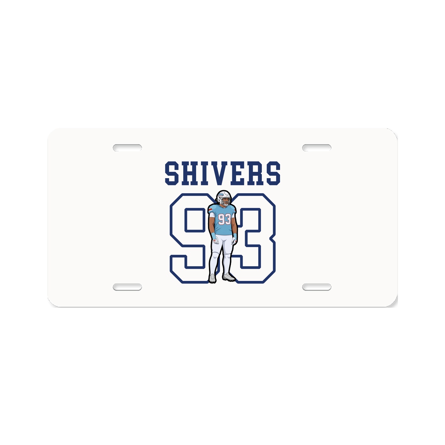 License Plate — Shirsey in Classic