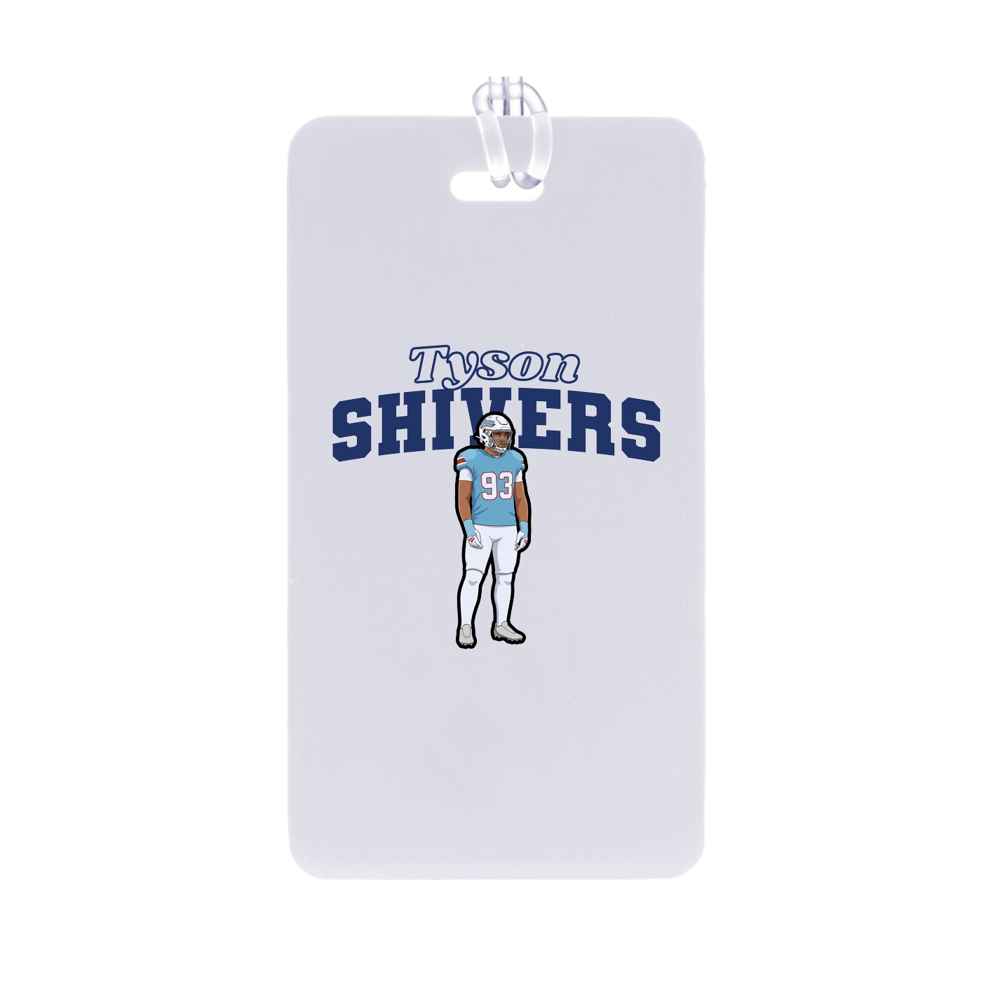 Bag Tag — Name Arch in Classic