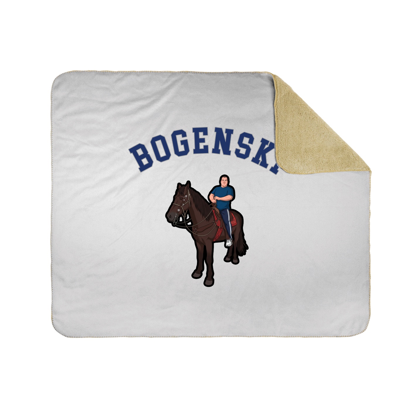 Throw Blanket — Shirsey Arch in White