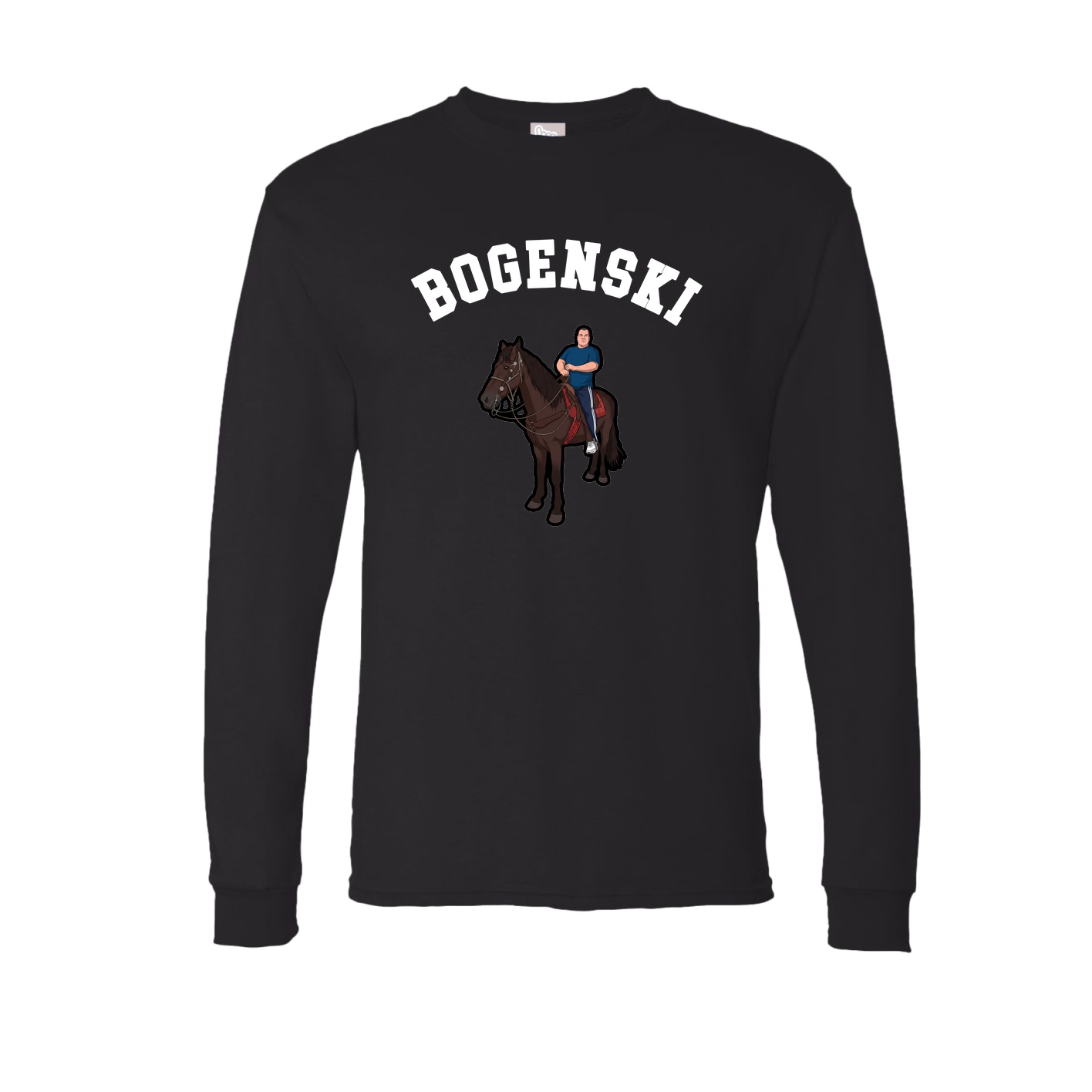 Long Sleeve Tee — Shirsey Arch in Black