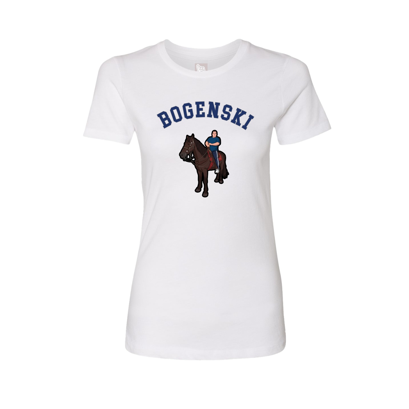 Womens Tee — Shirsey Arch in White