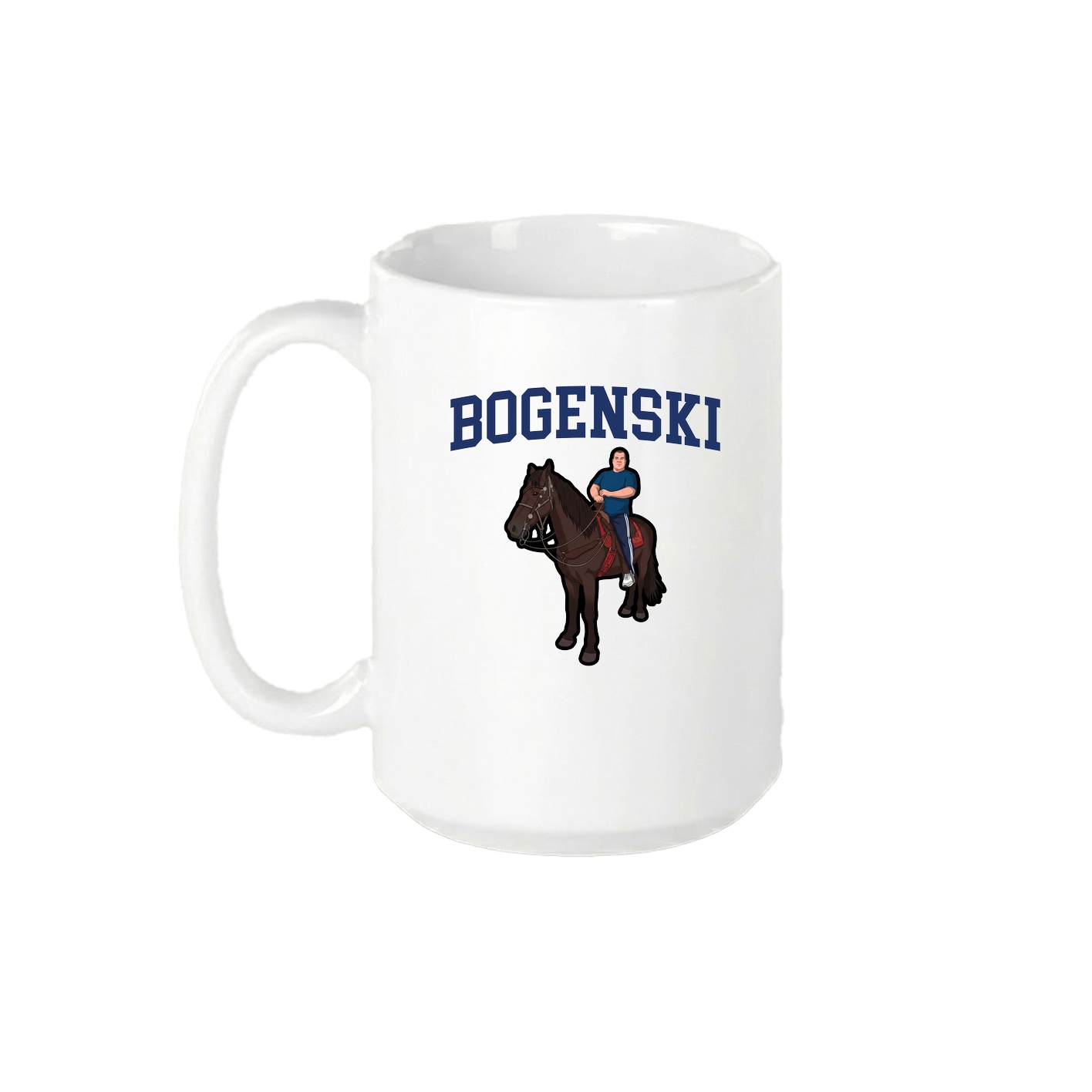 15oz Coffee Mug — Shirsey in White