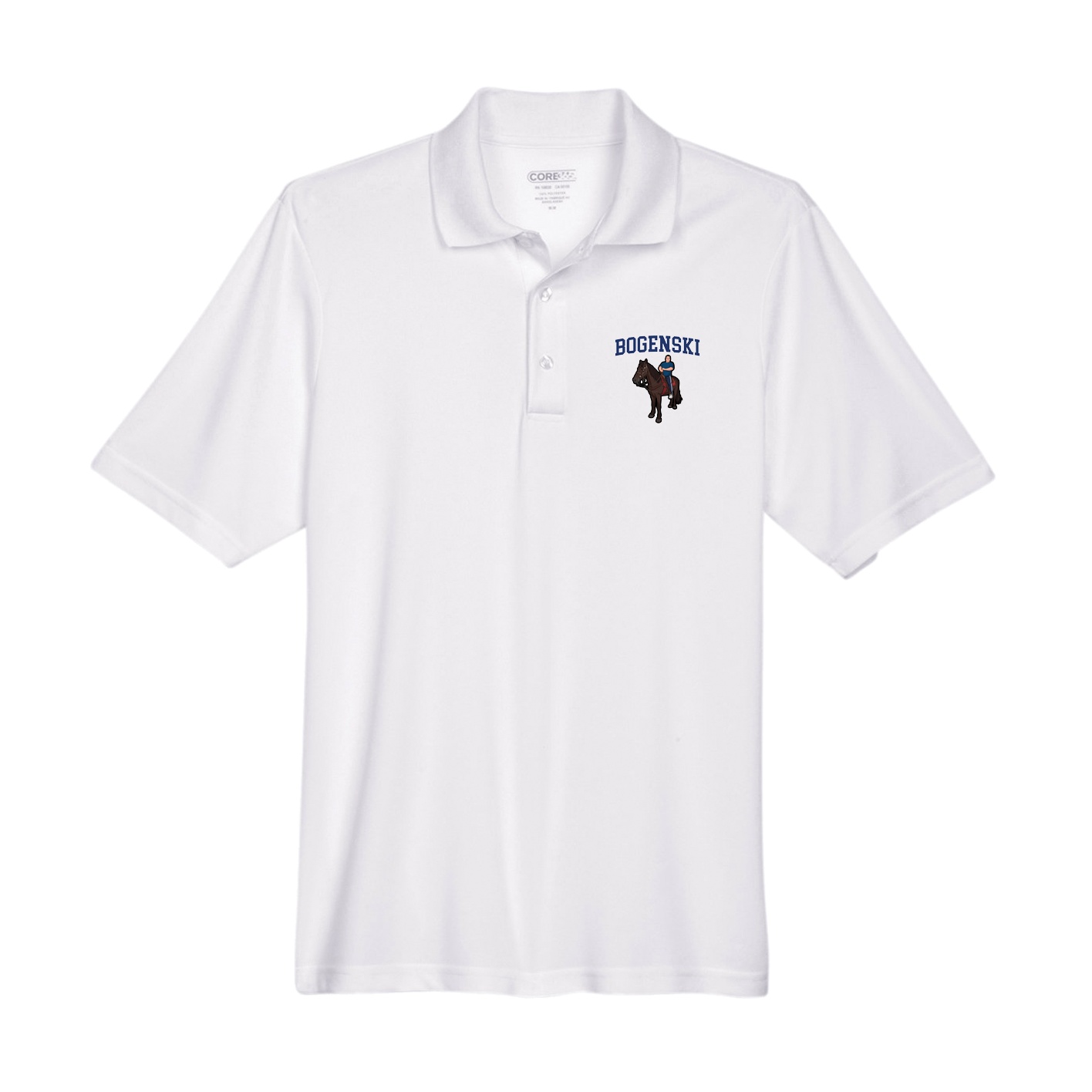Performance Polo — Shirsey in White