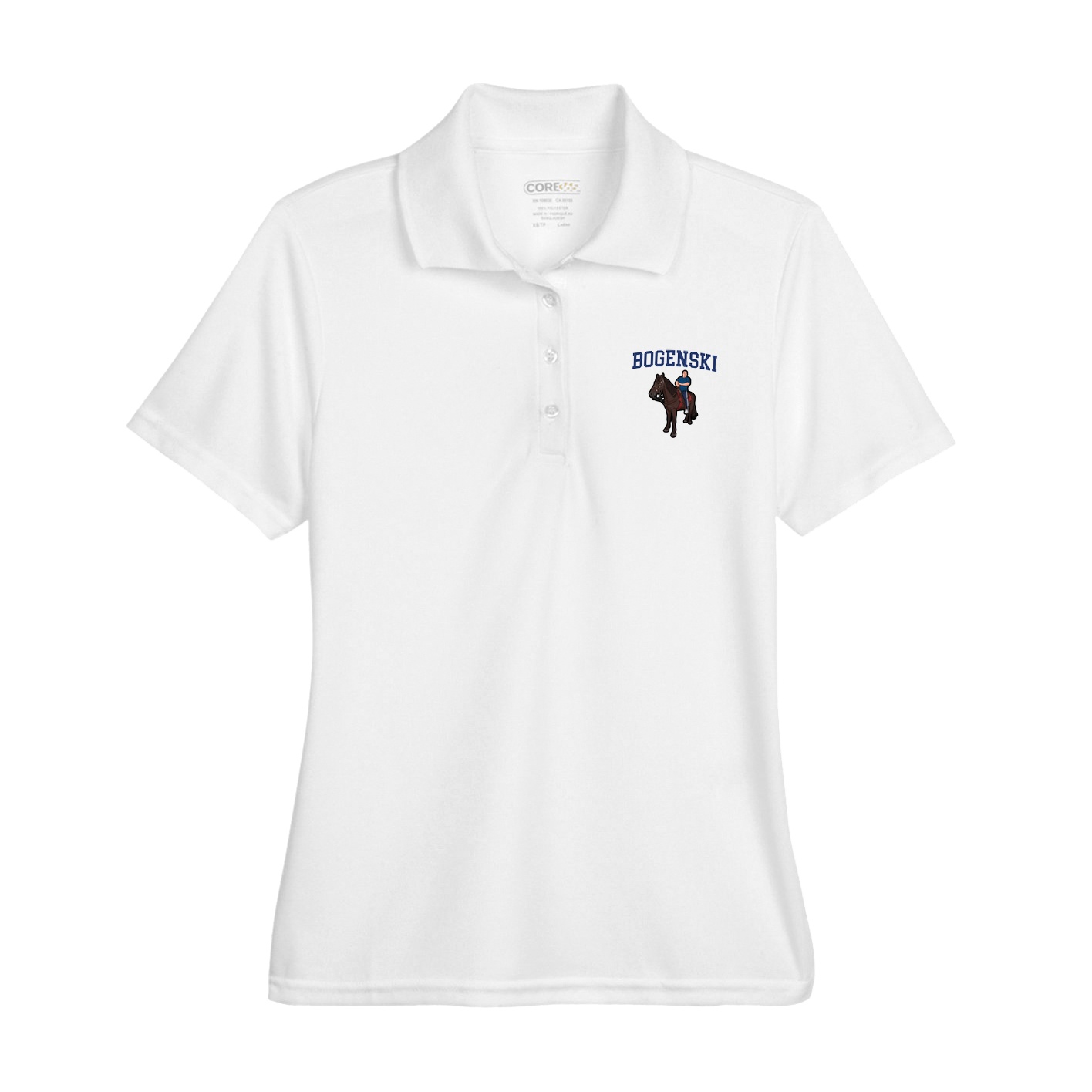 Womens Performance Polo — Shirsey in White