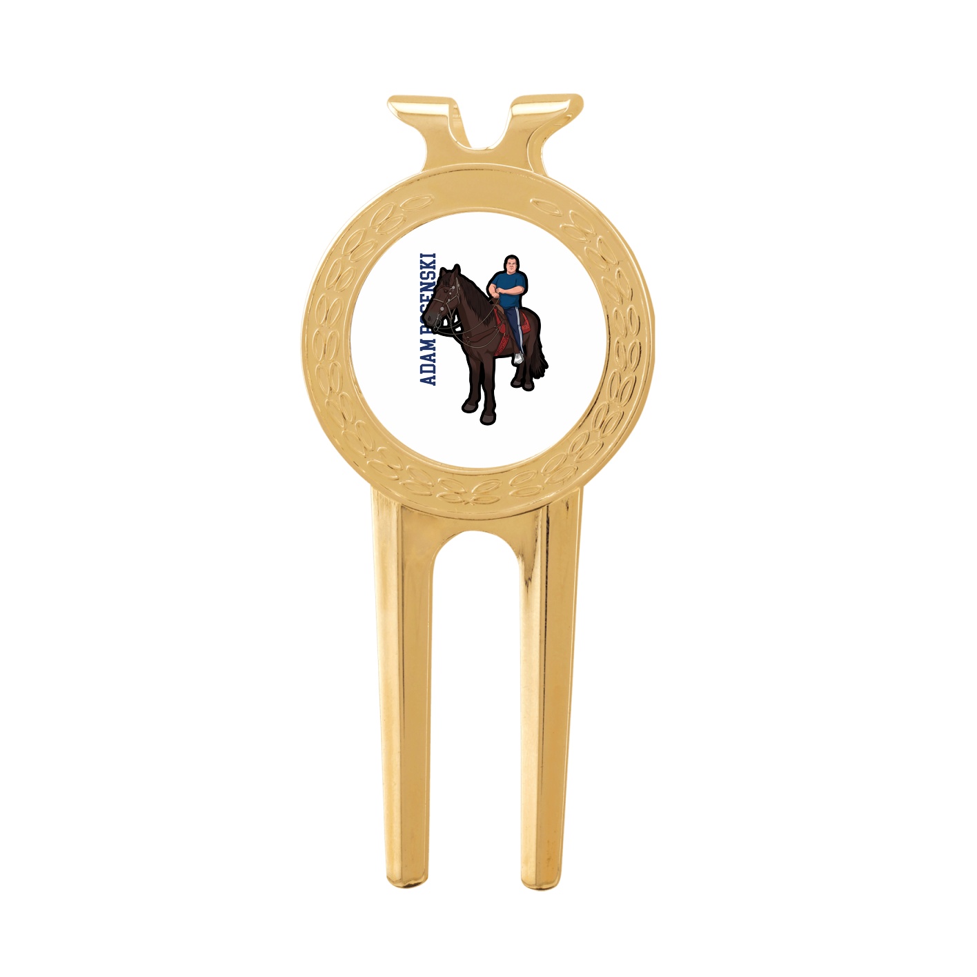 Divot Tool with Ball Marker — Name Vertical in Classic