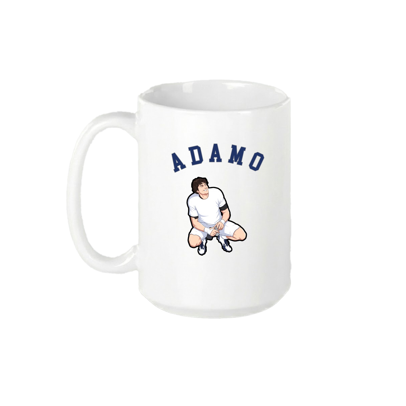 15oz Coffee Mug — Shirsey Arch in White