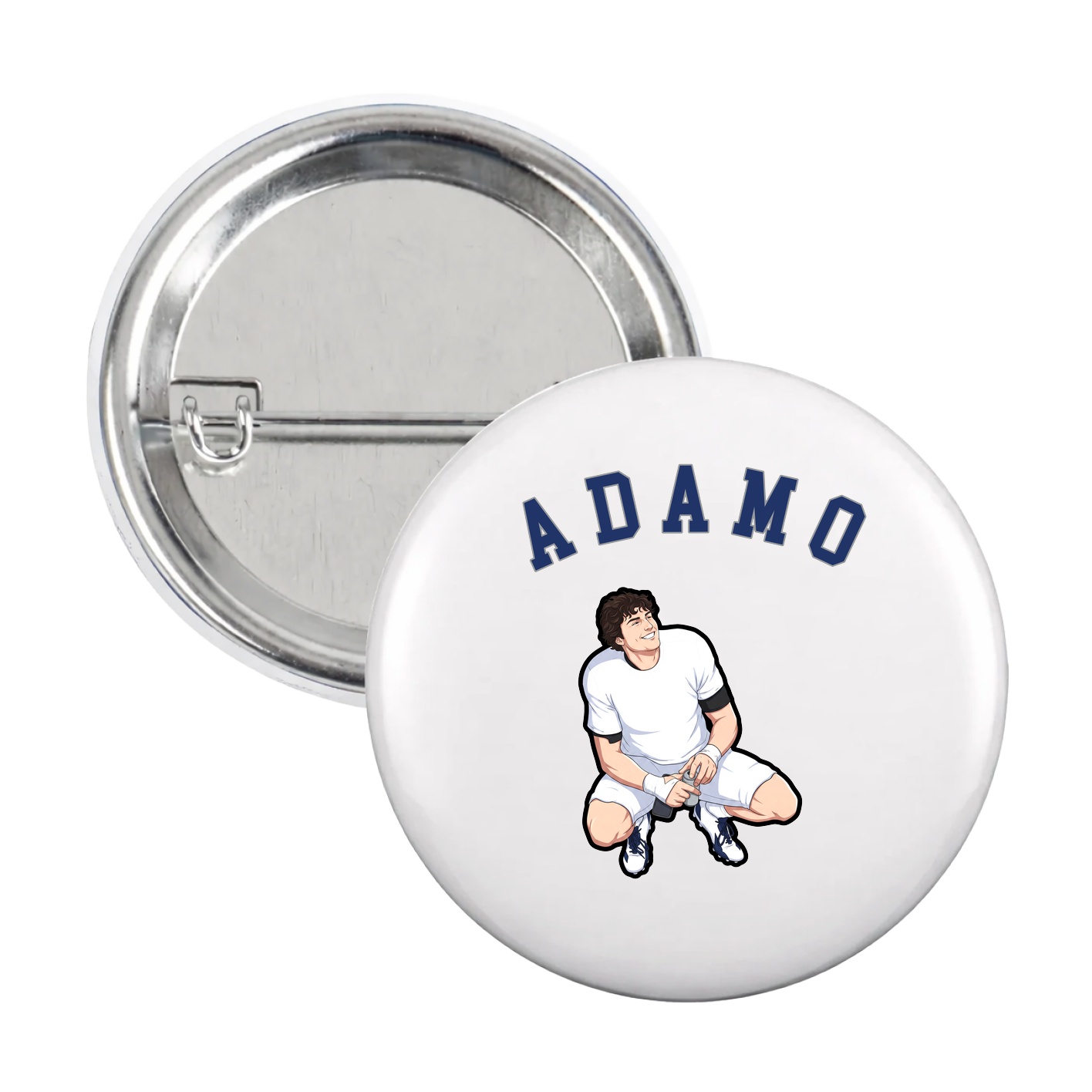 Game Day Button — Shirsey Arch in White